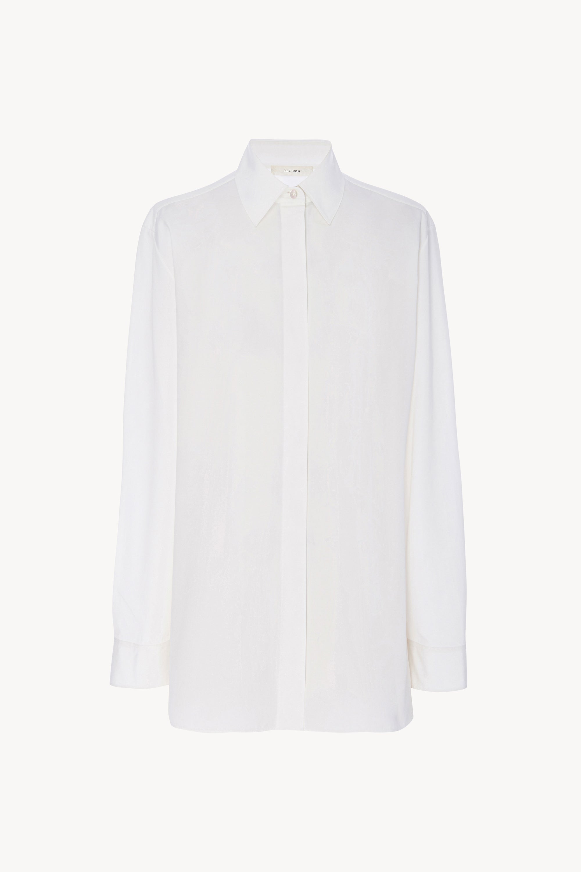 Big Sisea Shirt White in Cotton – The Row