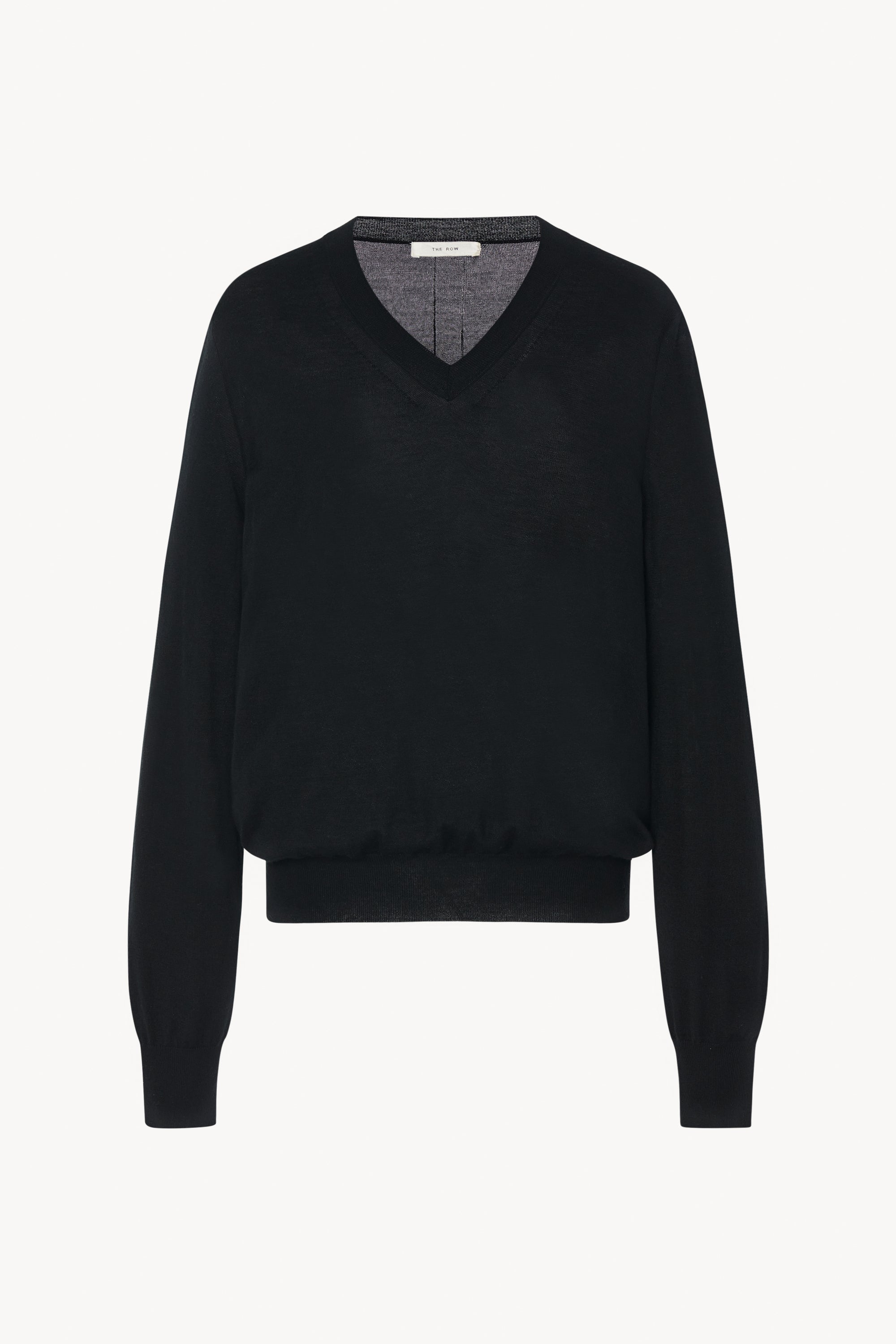 Stockwell Top Black in Cashmere – The Row