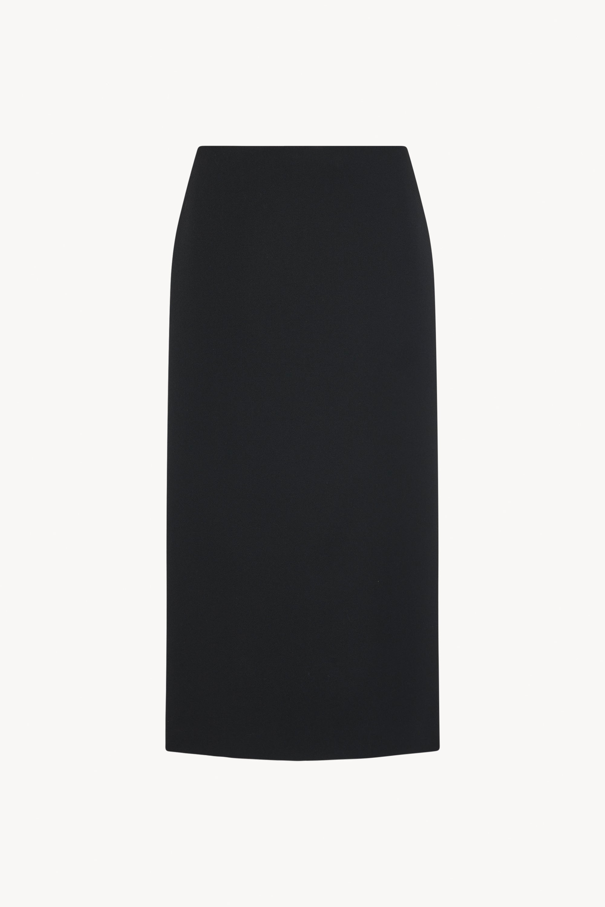 Kassie Skirt Black In Wool The Row 7984