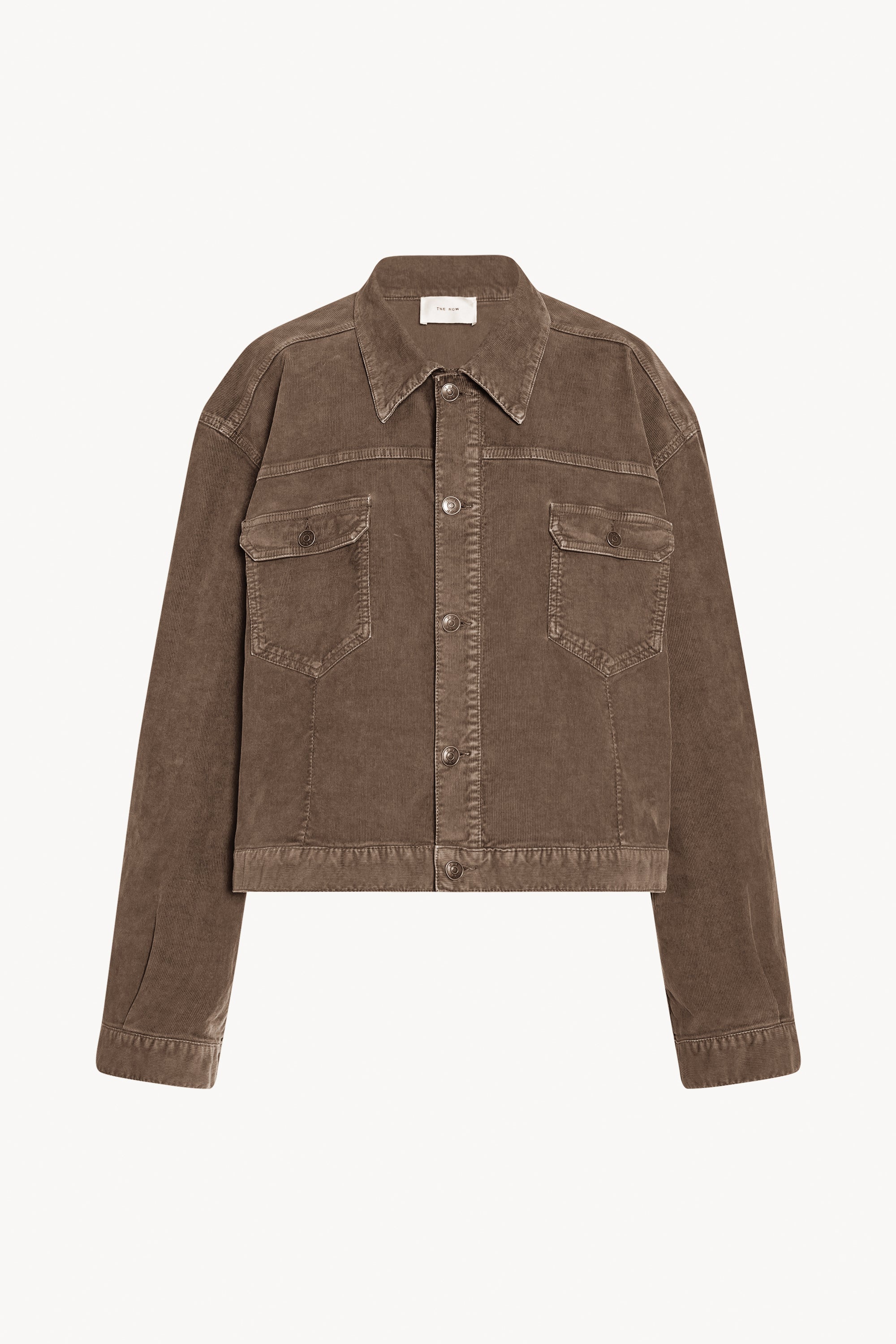 Ness Jacket Tan in Corduroy – The Row