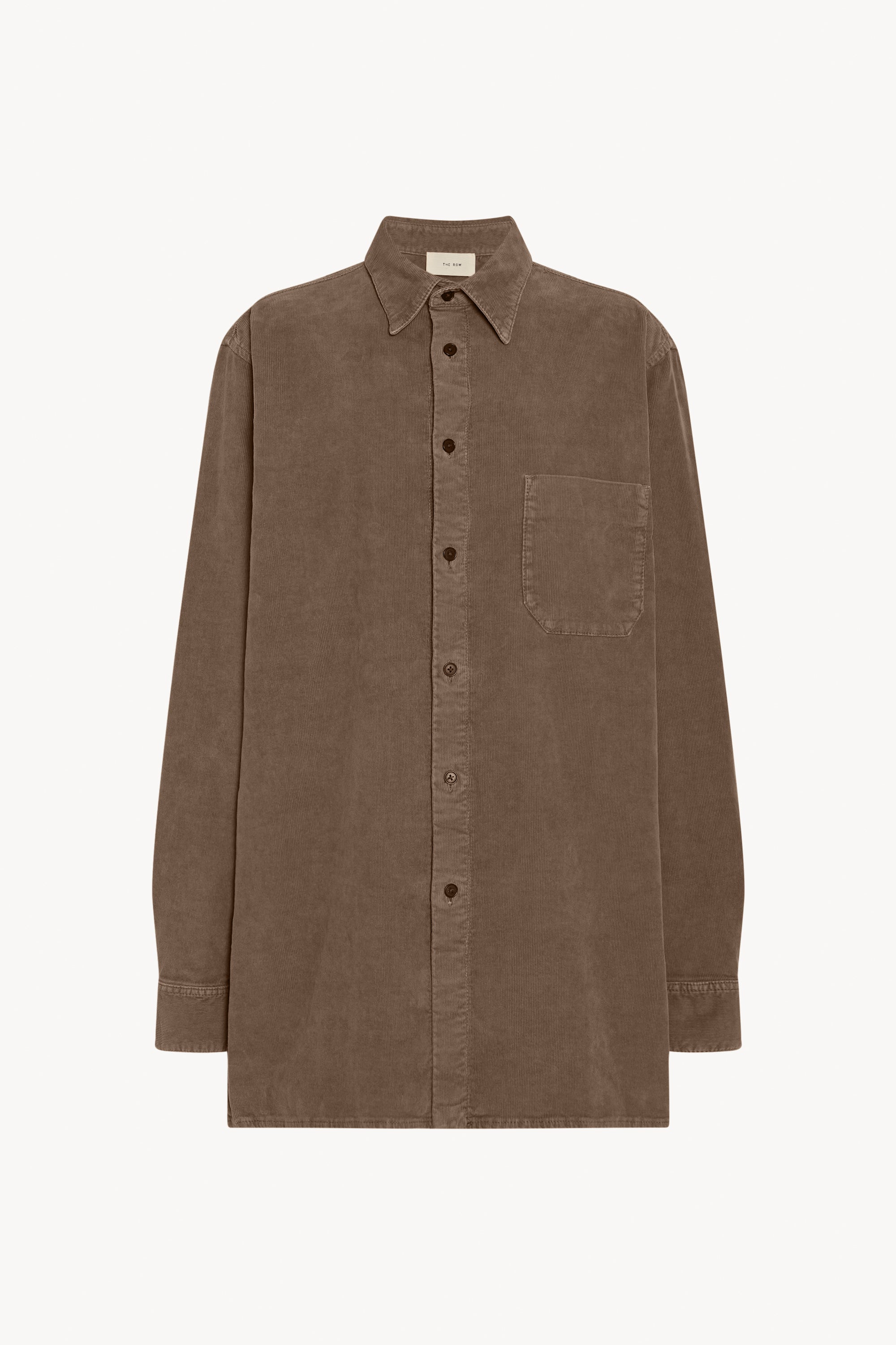 Idro Shirt Tan in Corduroy The Row