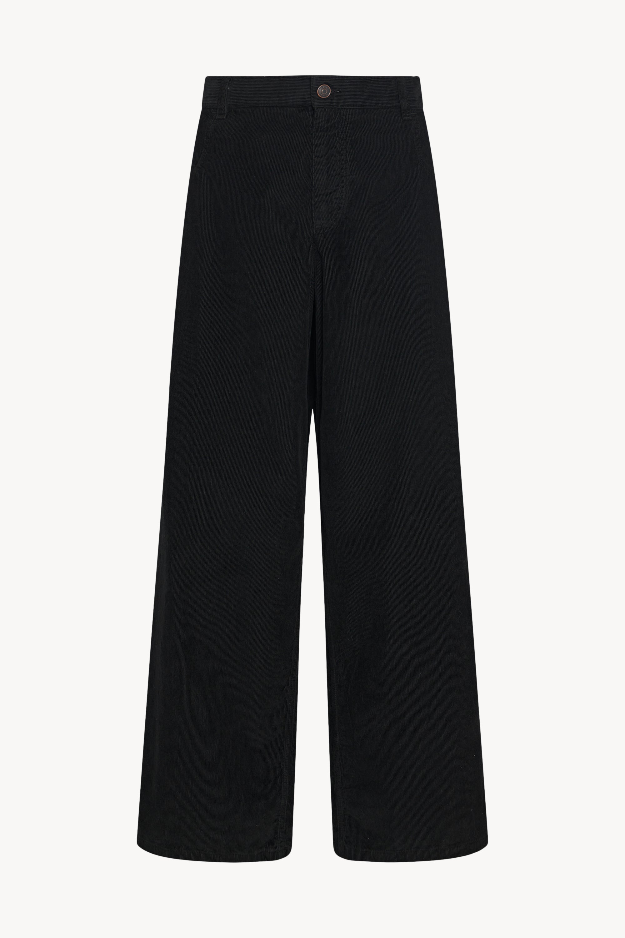 Chan Pant Black in Corduroy – The Row