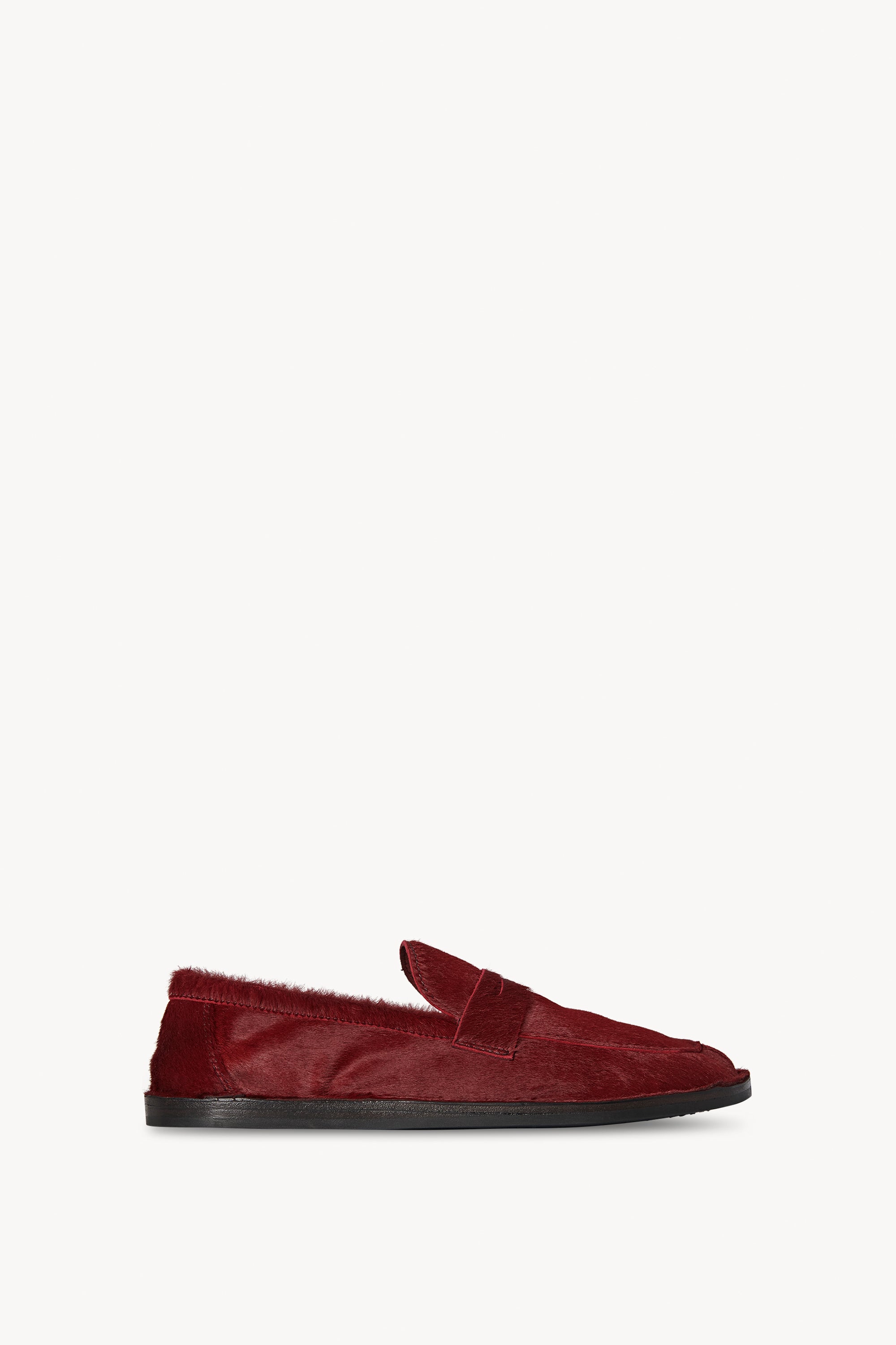 Cary Loafer Red in Pony – The Row