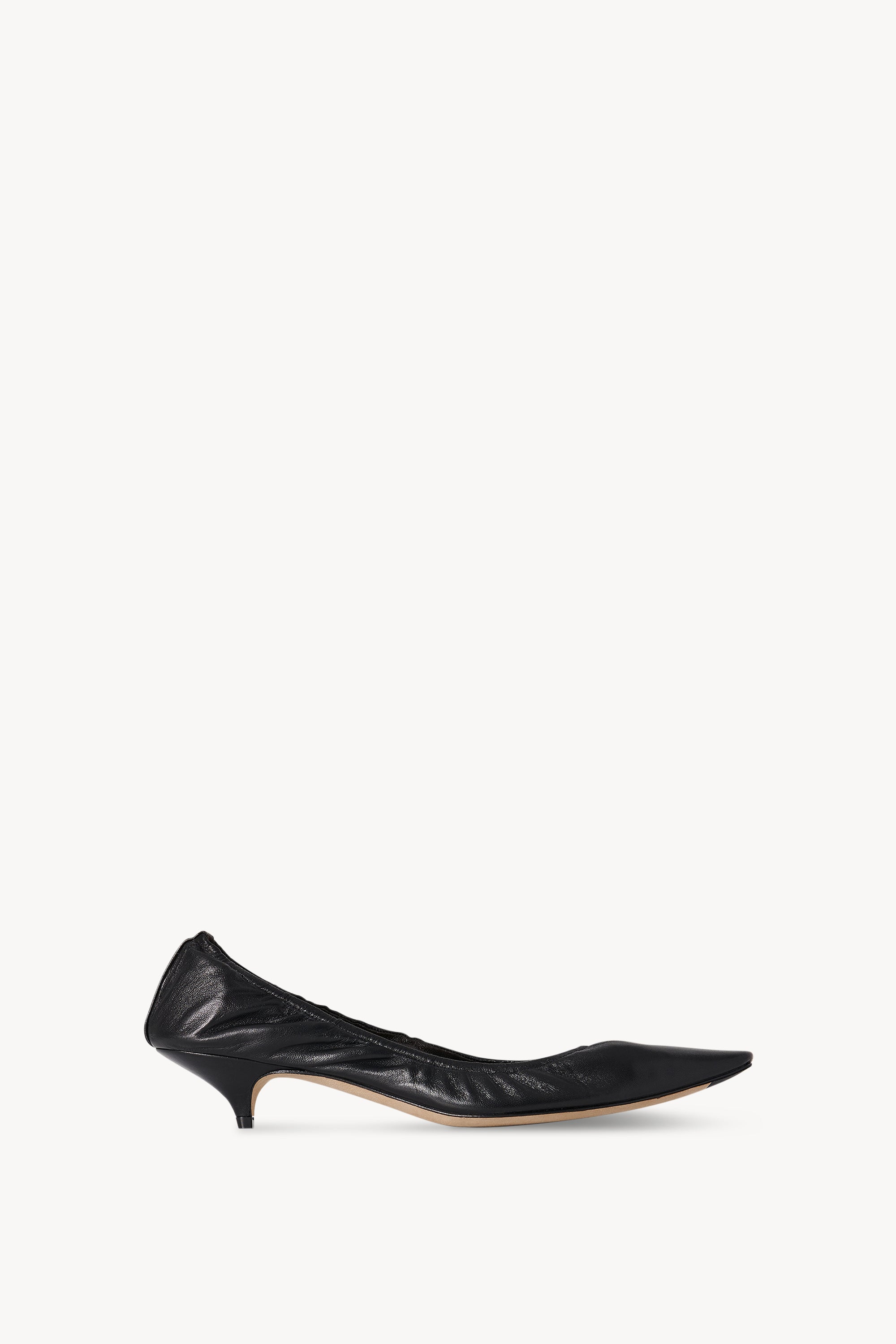 Leather kitten heels hotsell