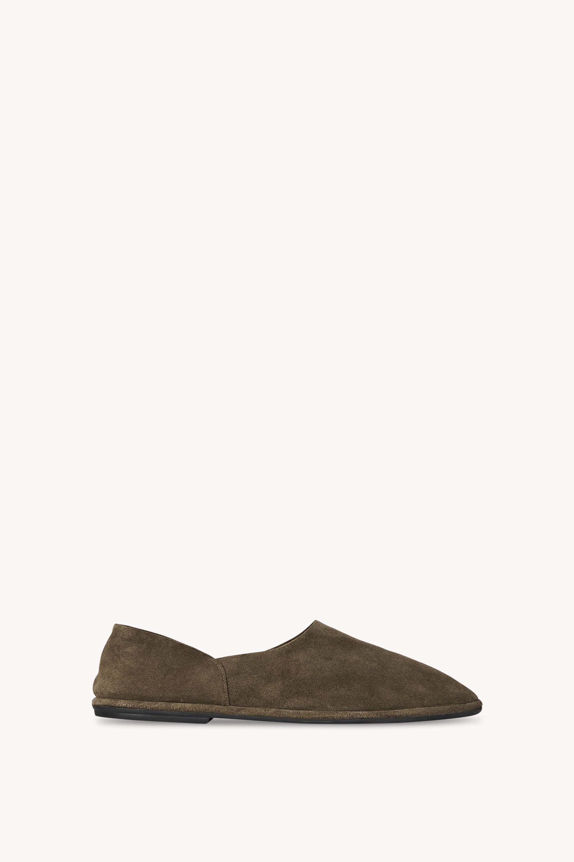 Canal Slip On Tan in Suede – The Row