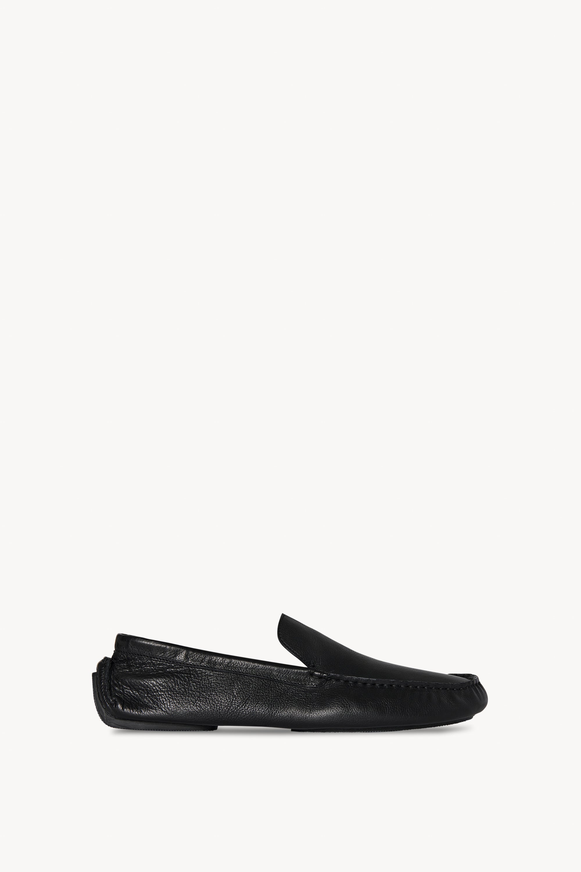 Lucca Slip On Black in Leather – The Row