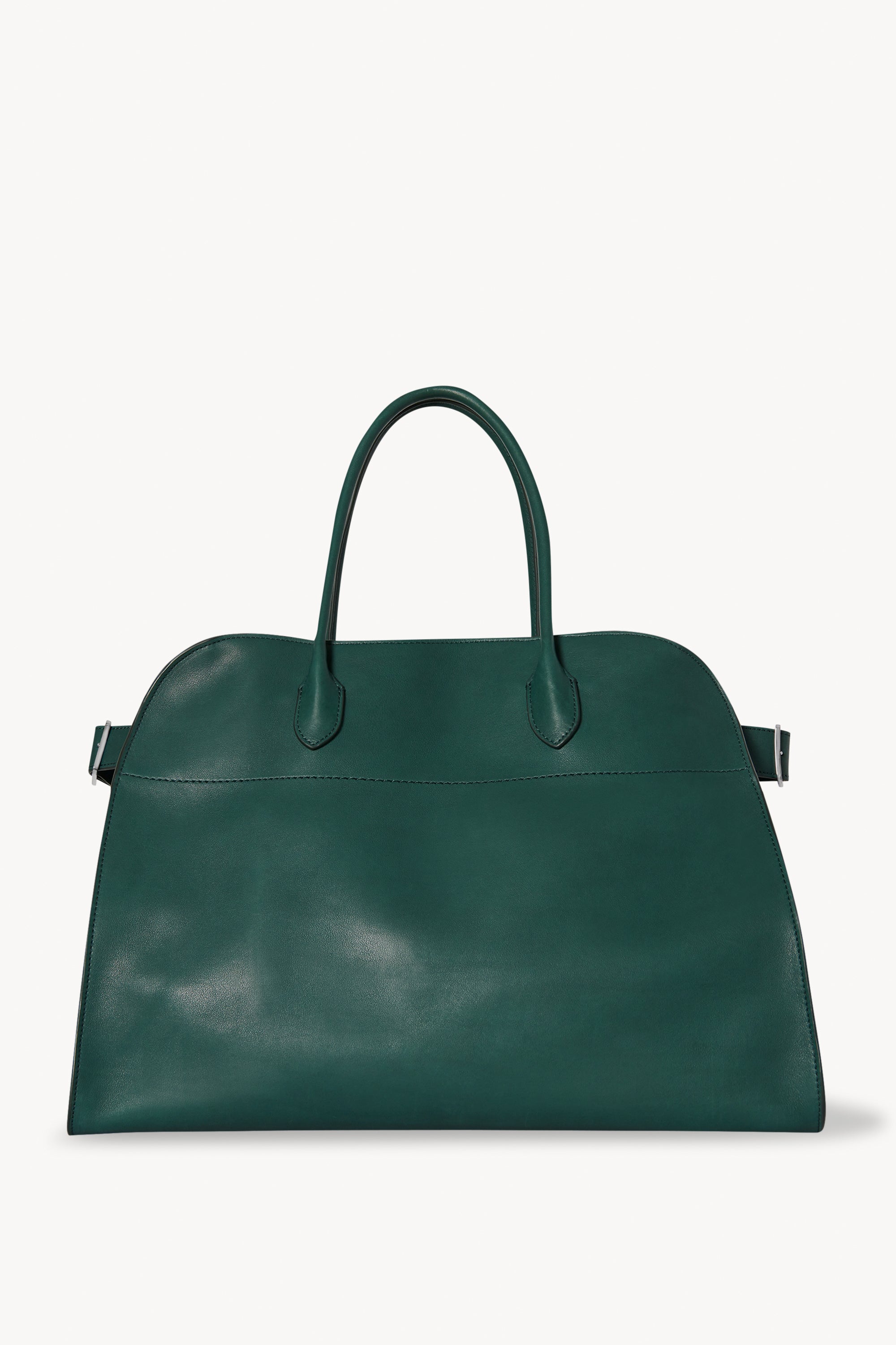 Soft Margaux 17 Bag Green in Leather – The Row