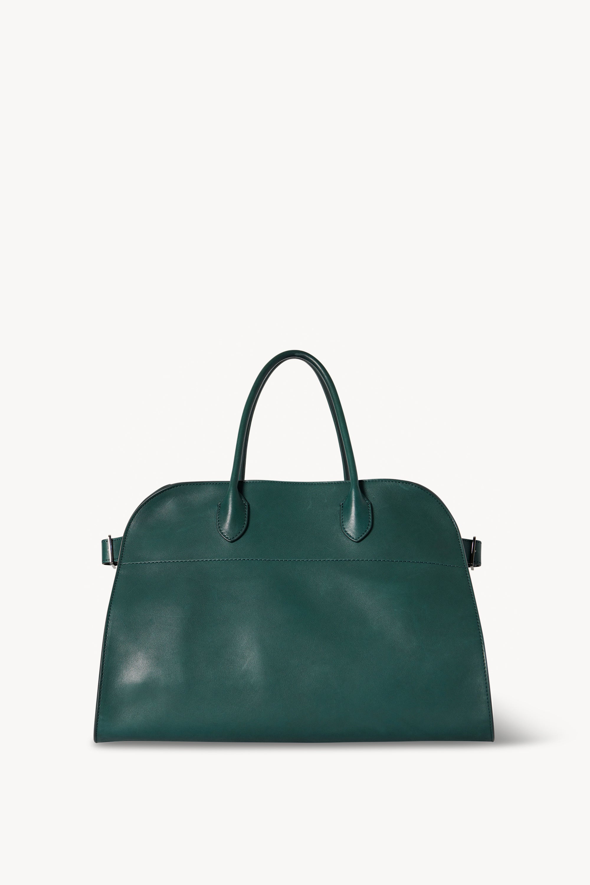 Soft Margaux 15 Bag Green in Leather – The Row