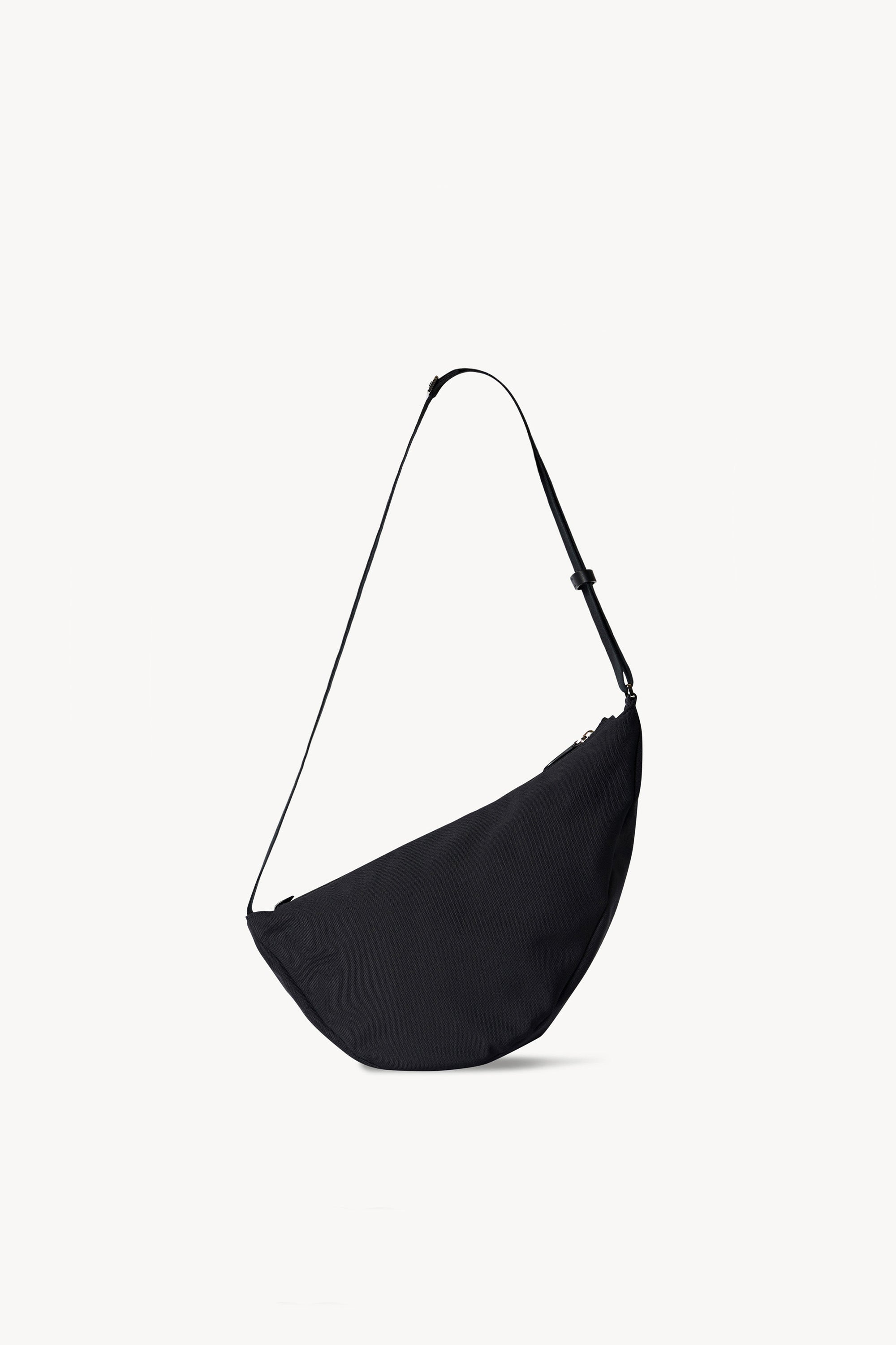 Slouchy Banana Bag Two Black in Nylon The Row