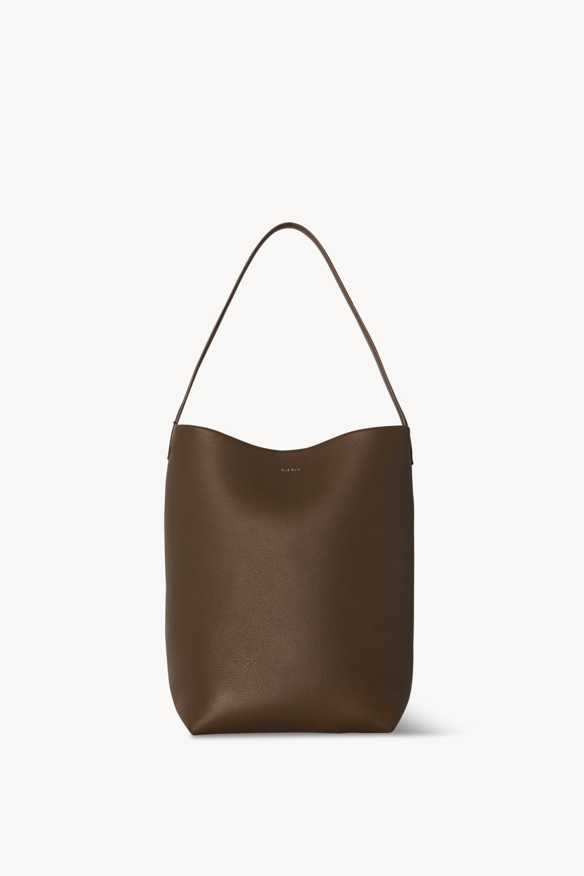 Medium N/S Park Tote Bag Brown in Leather – The Row