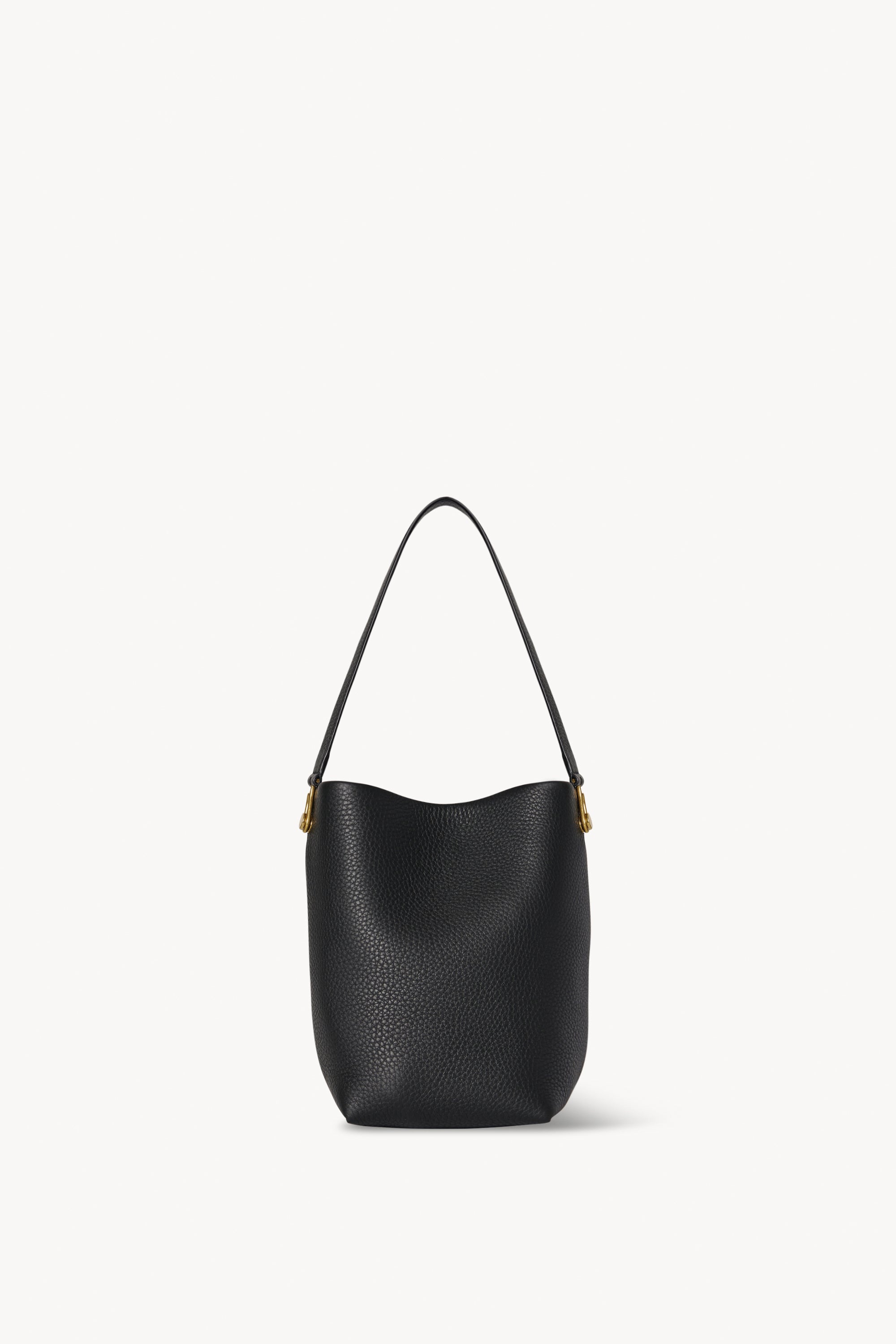 Small NS Tote Hook Bag Black in Leather – The Row