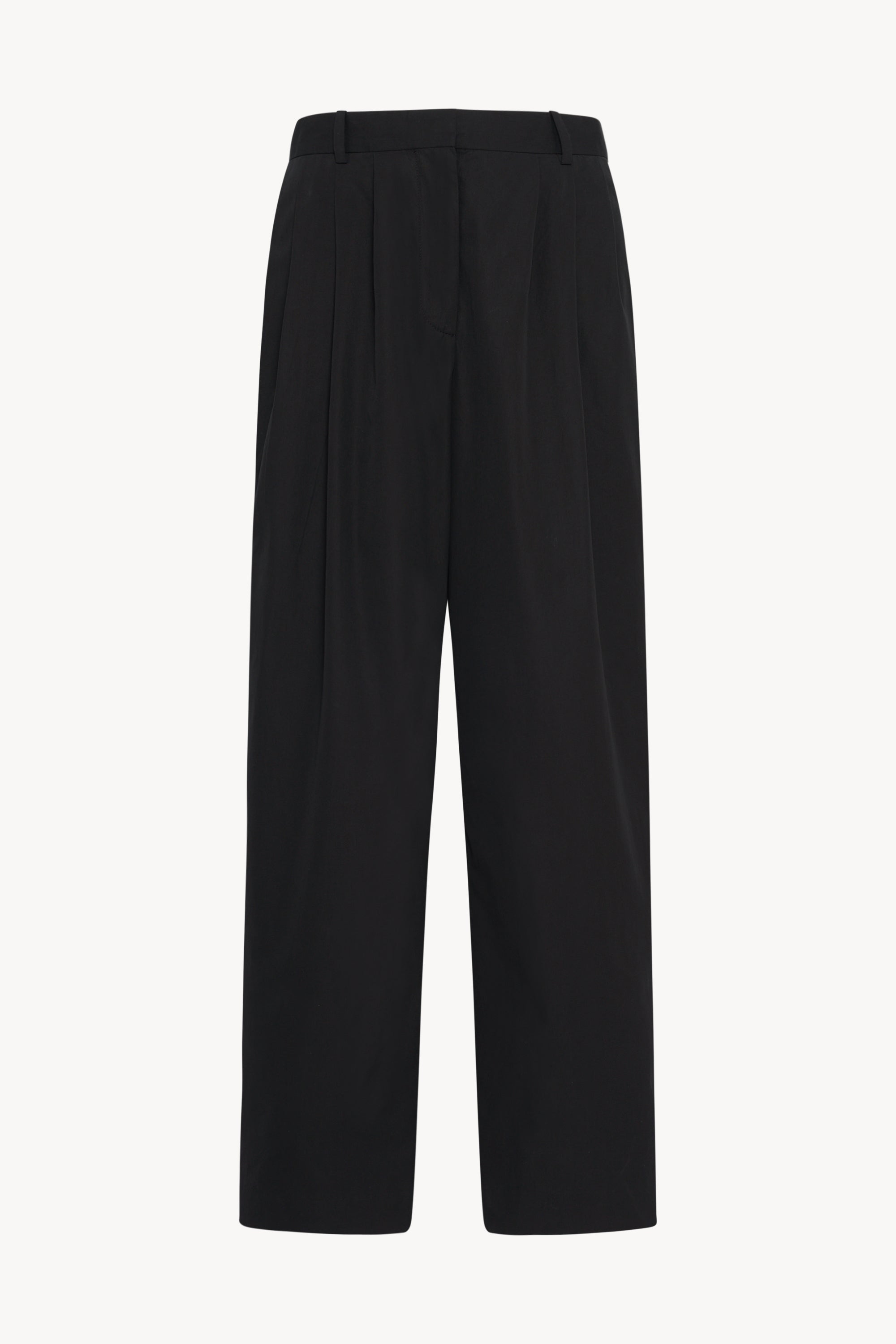 Bufus Pant Black in Cotton – The Row