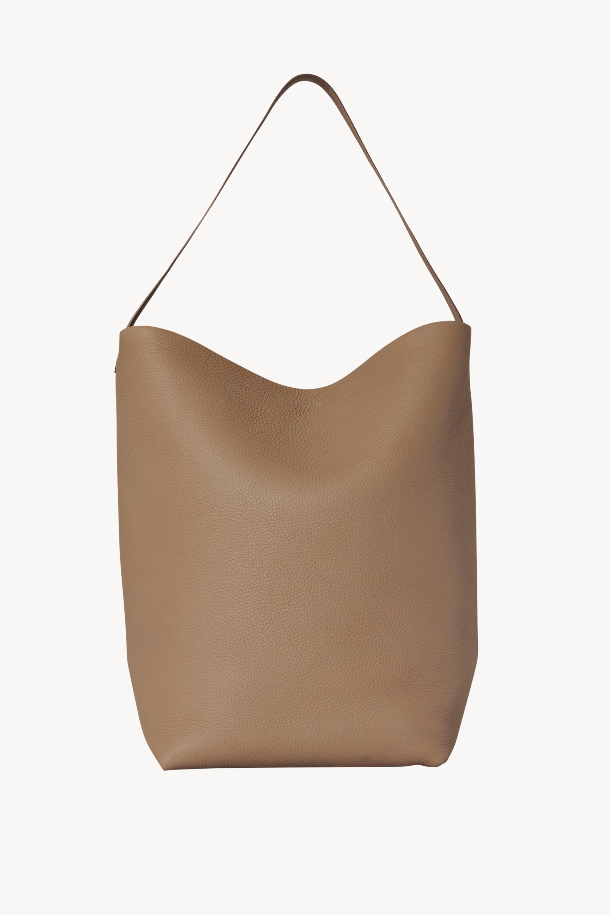 The Row Medium North South Park Tote Bag in Taupe PLD