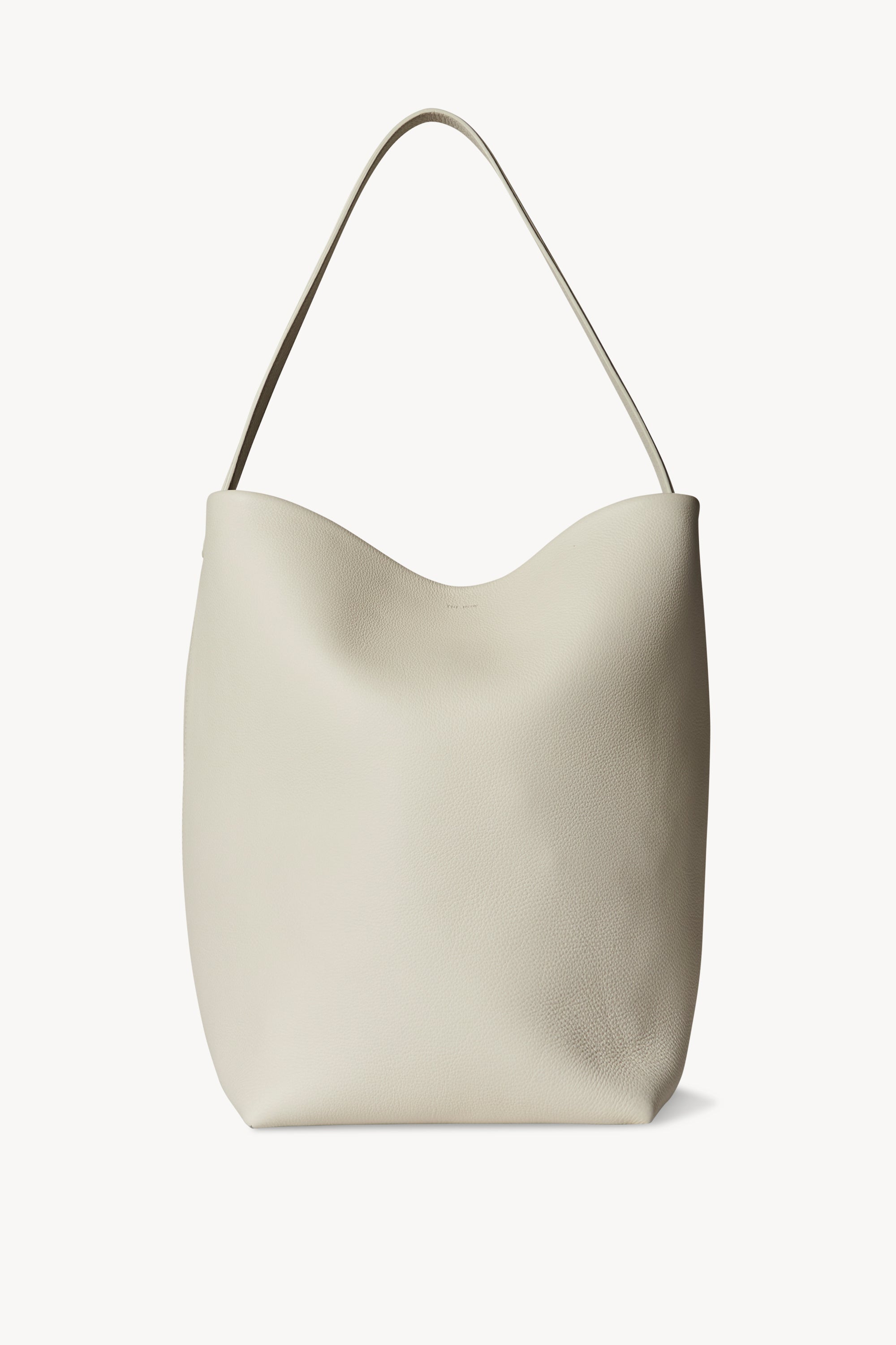 Large N/S Park Tote Bag White in Leather – The Row