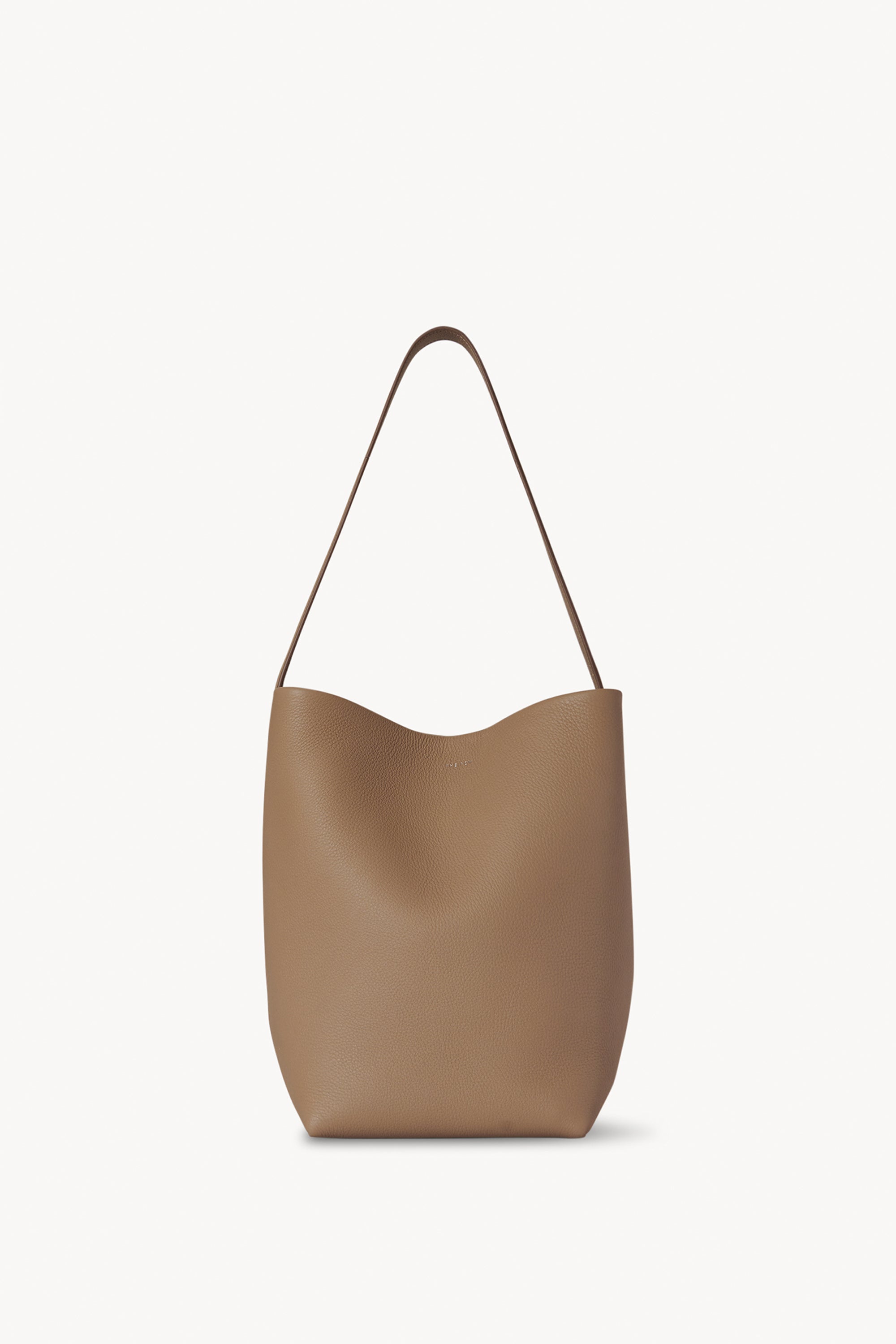 Medium N/S Park Tote Bag Tan in Leather – The Row