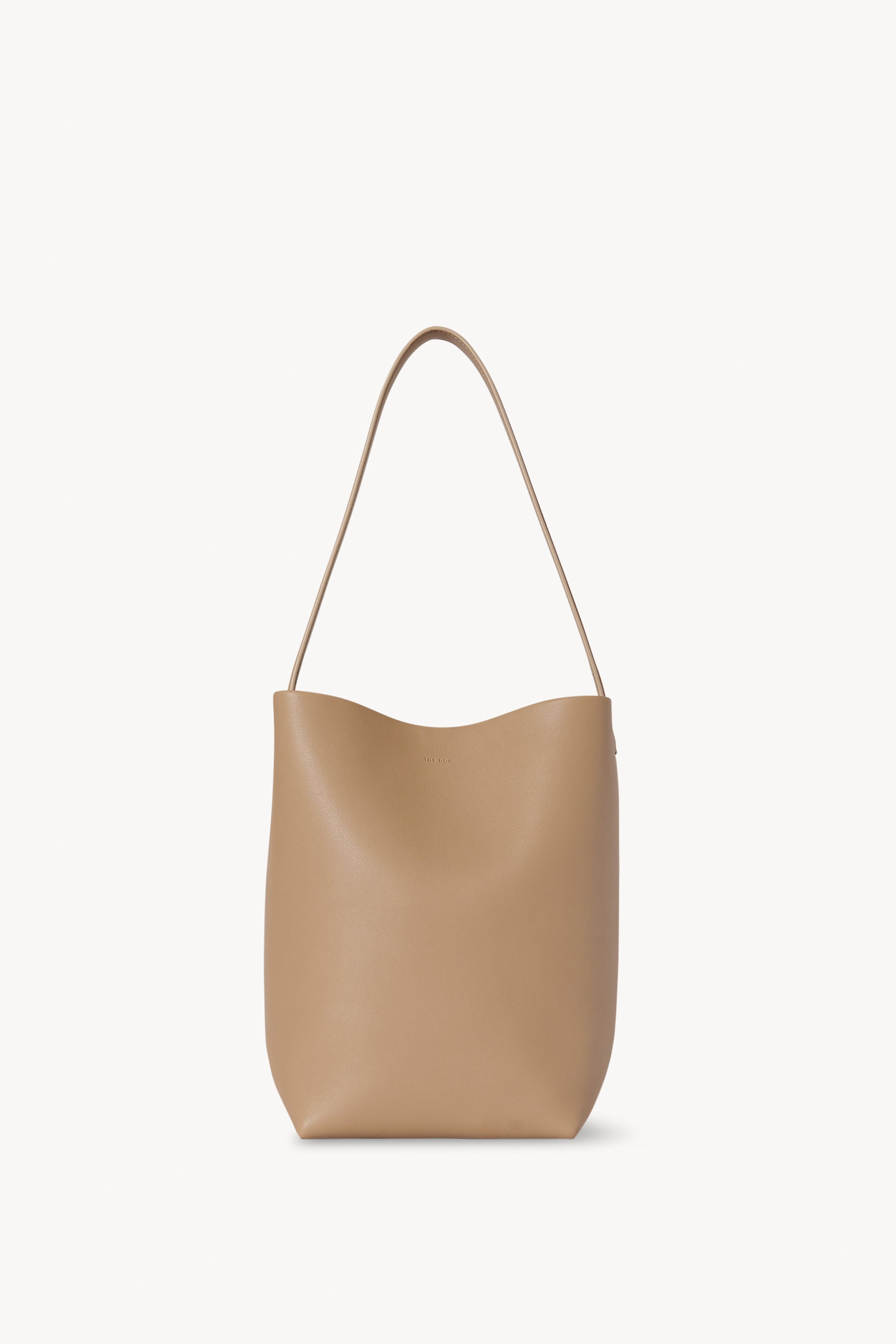 レザー製ミディアム N/S Park Tote バッグ Tan – The Row