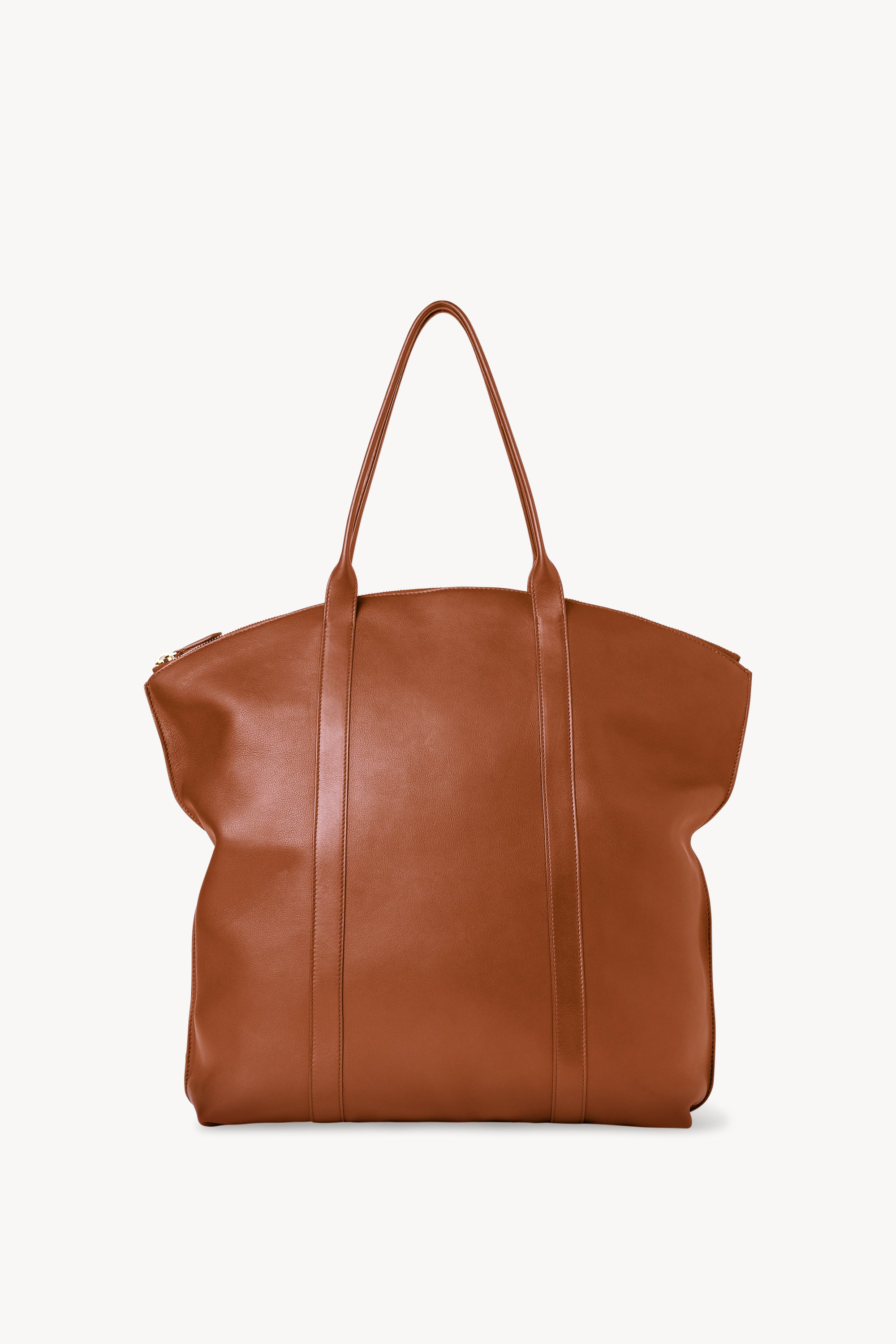 Dante Tote Brown in Leather – The Row