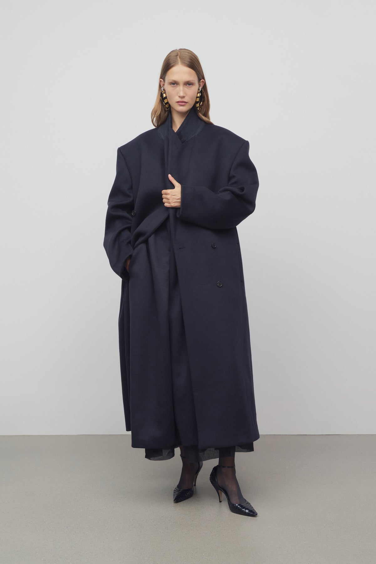 Harisi Coat in Cashmere