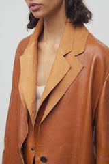 Lysandre Jacket in Leather