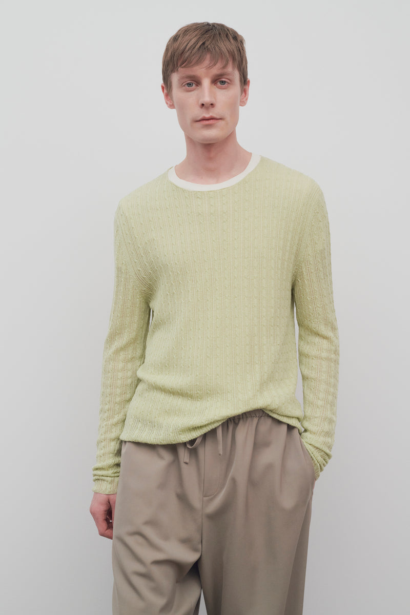 Vico Sweater in Wool and Silk