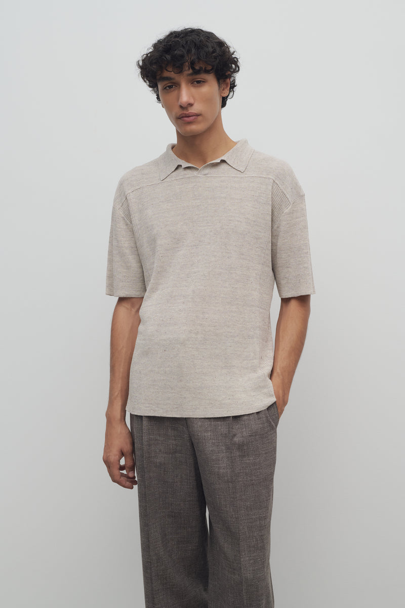 Reggie Top in Cotton and Linen