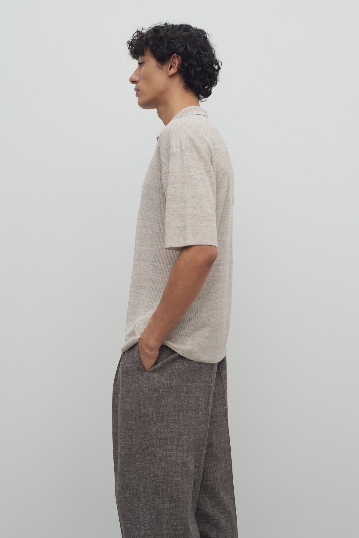 Reggie Top in Cotton and Linen