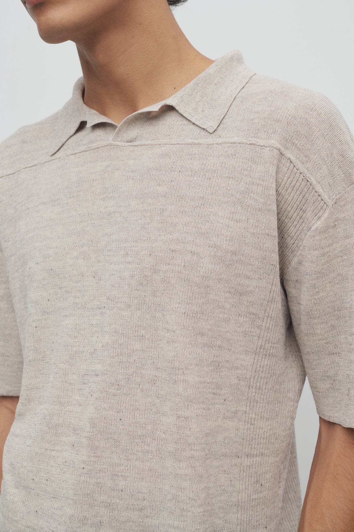 Reggie Top in Cotton and Linen