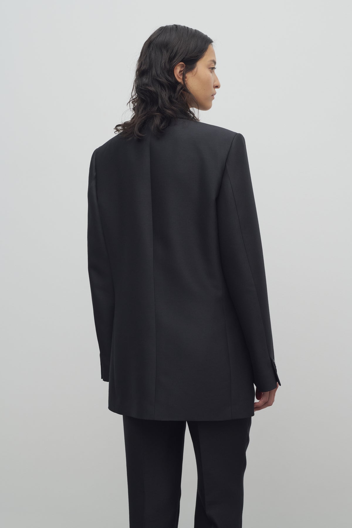 Deon Jacket in Wool and Silk