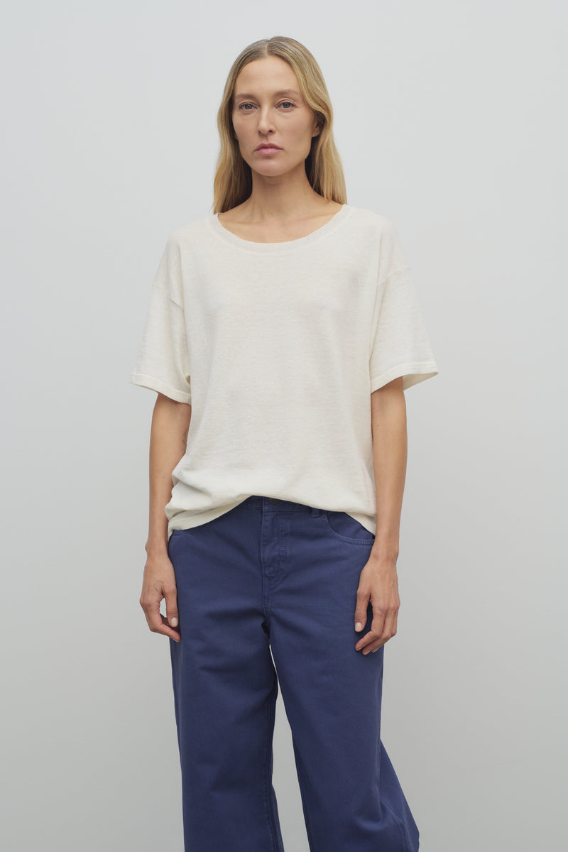 Jiselle Top in Linen and Cotton