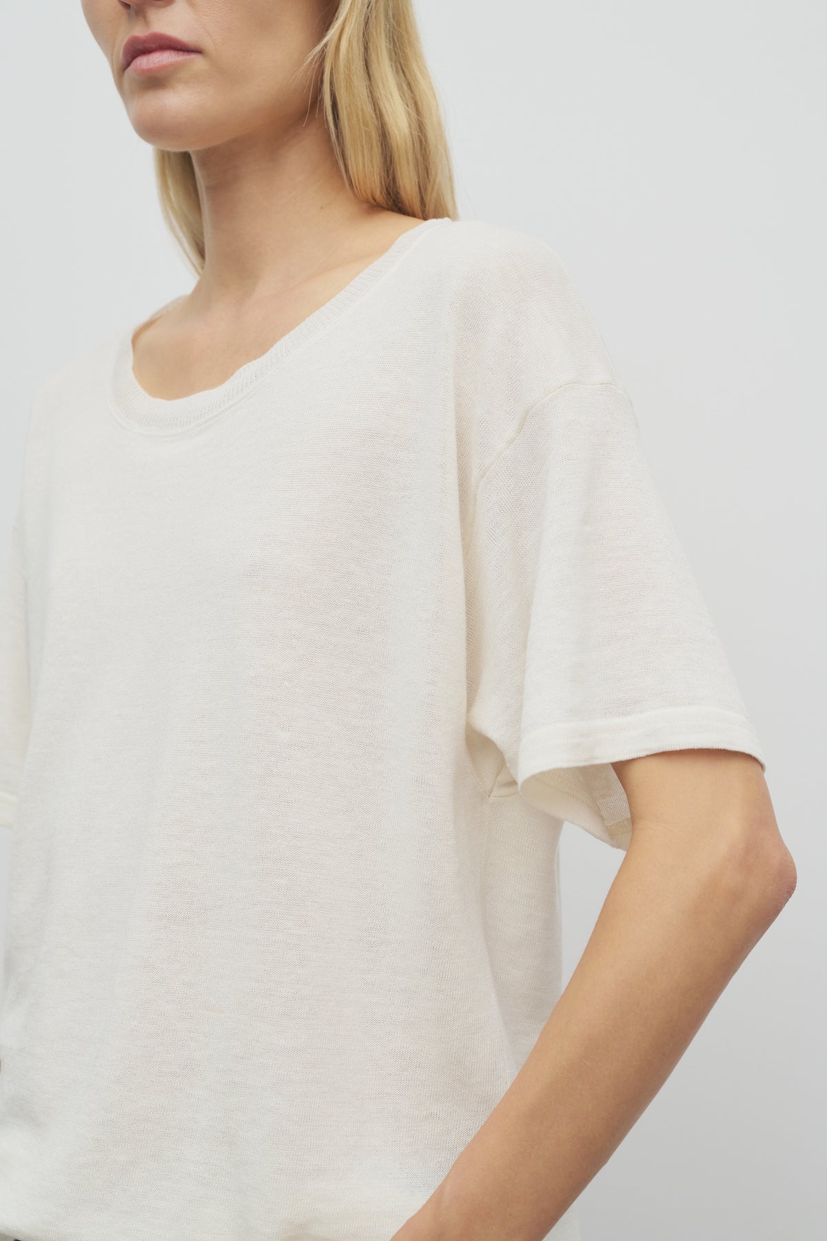 Jiselle Top in Linen and Cotton