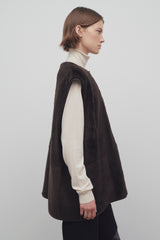 Andi Vest in Shearling