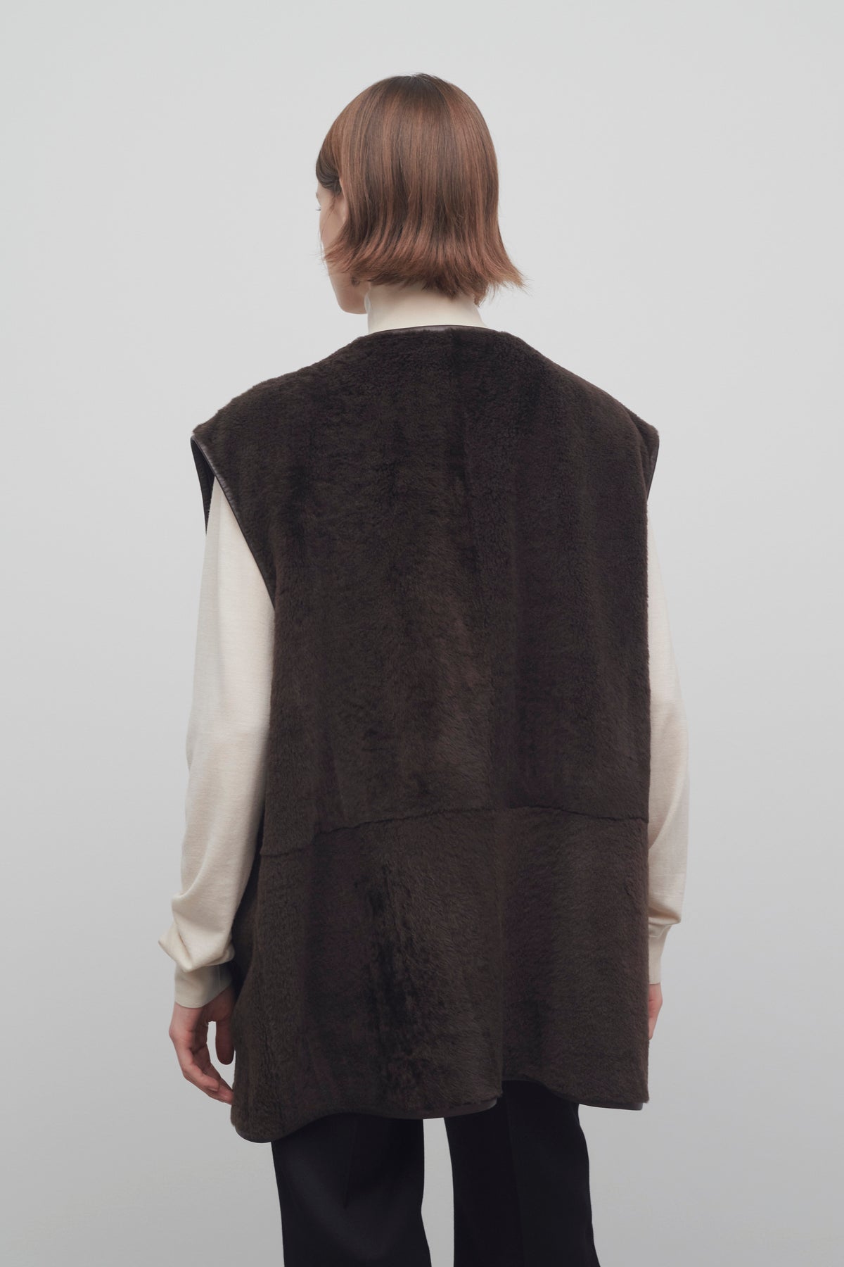 Andi Gilet in Shearling