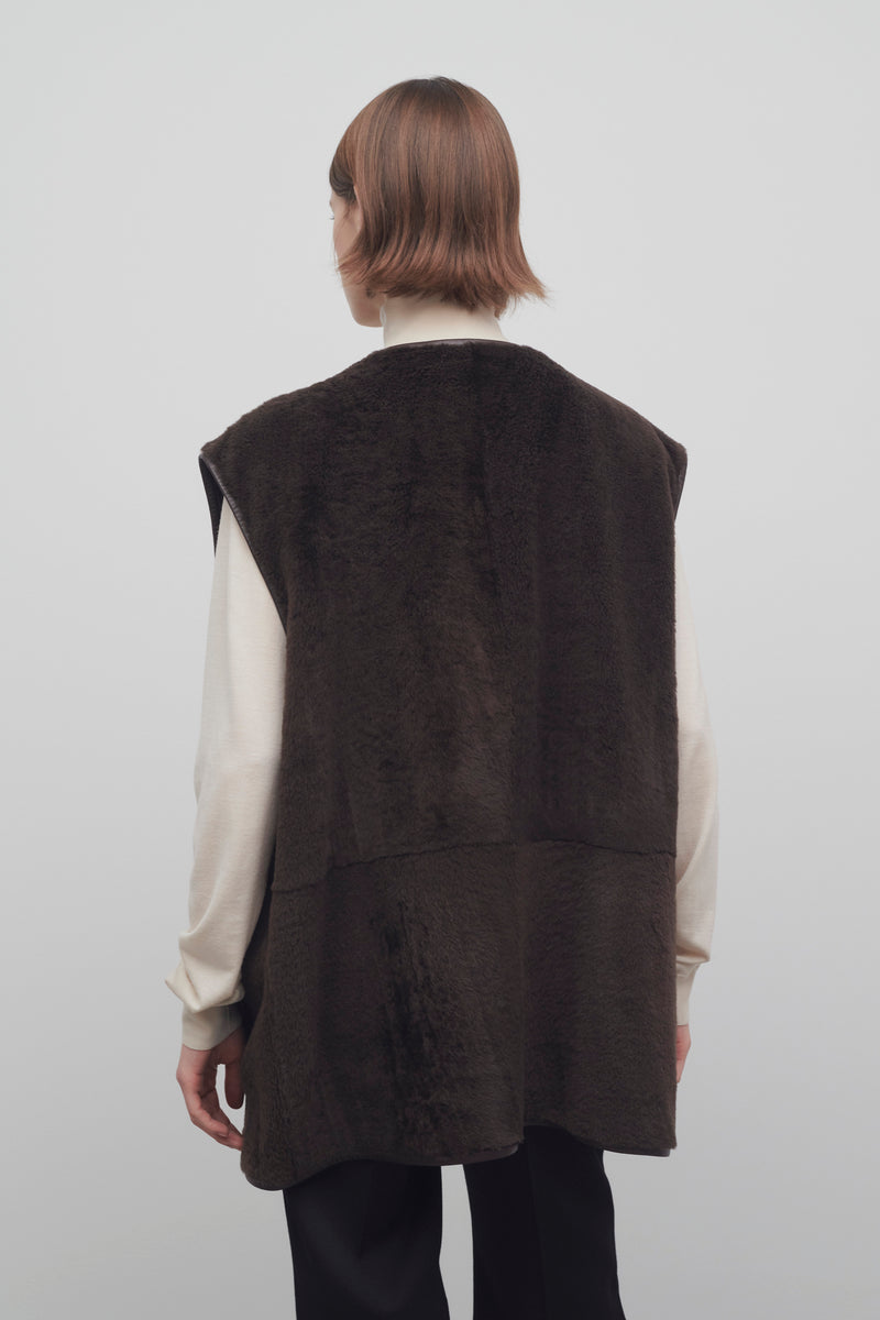 Gilet Andi en Shearling