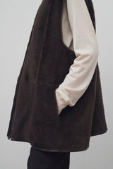 Andi Gilet in Shearling