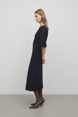 Solene Dress in Wool and Nylon