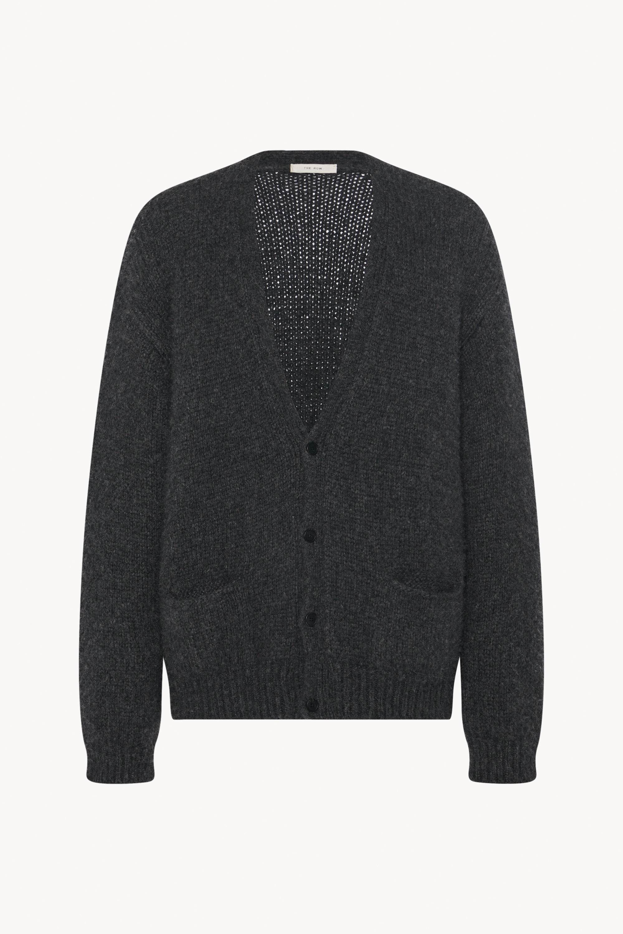 Dars Cardigan Grey in Cashmere – The Row