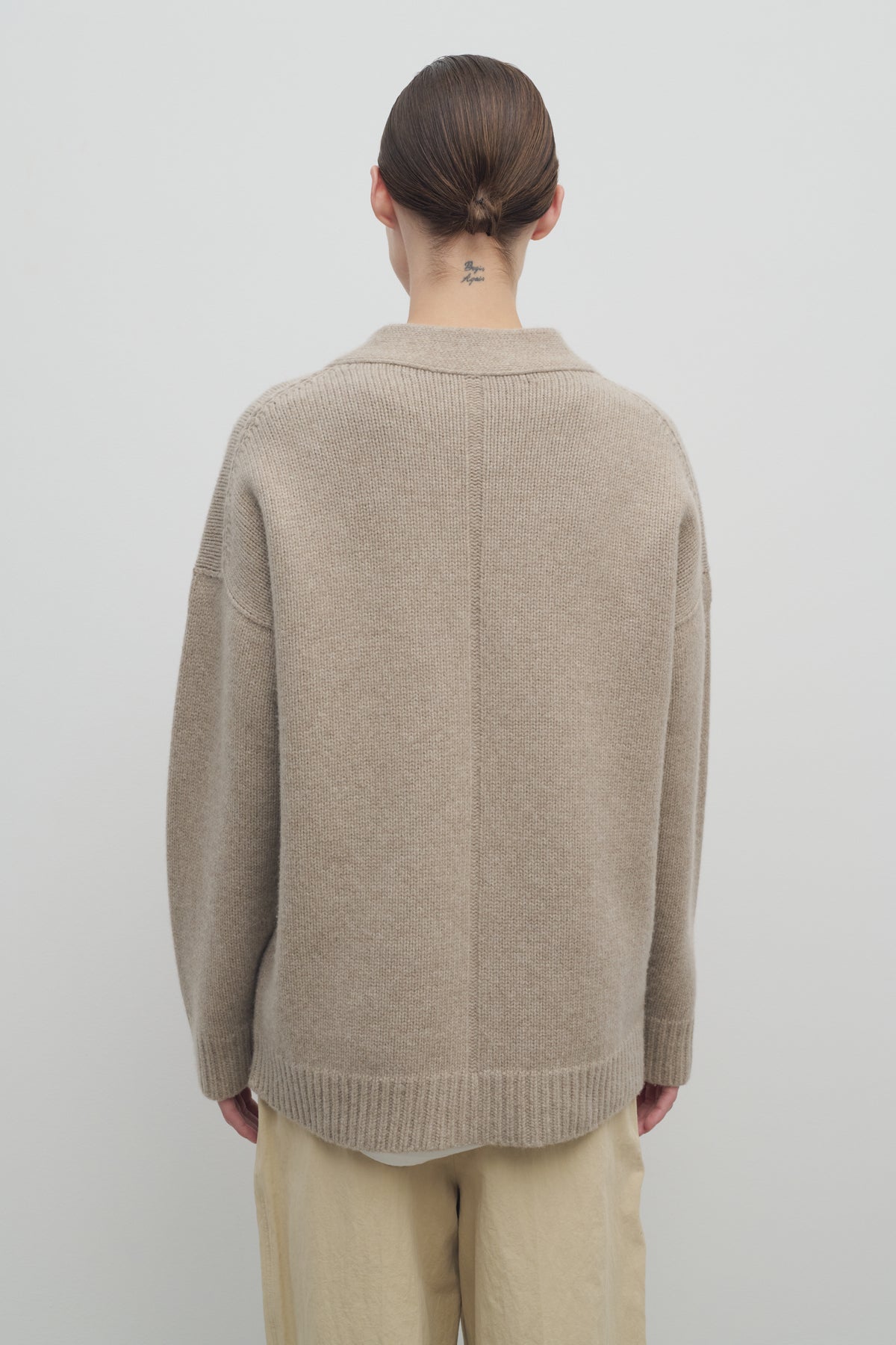 Jarko Cardigan in Wool and Cashmere