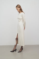 Iragi Dress in Wool and Cashmere