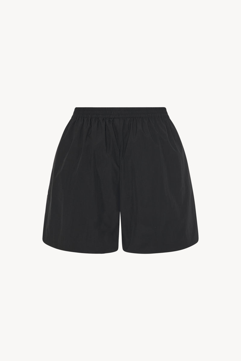 Gunther Short Black in Silk and Nylon – The Row