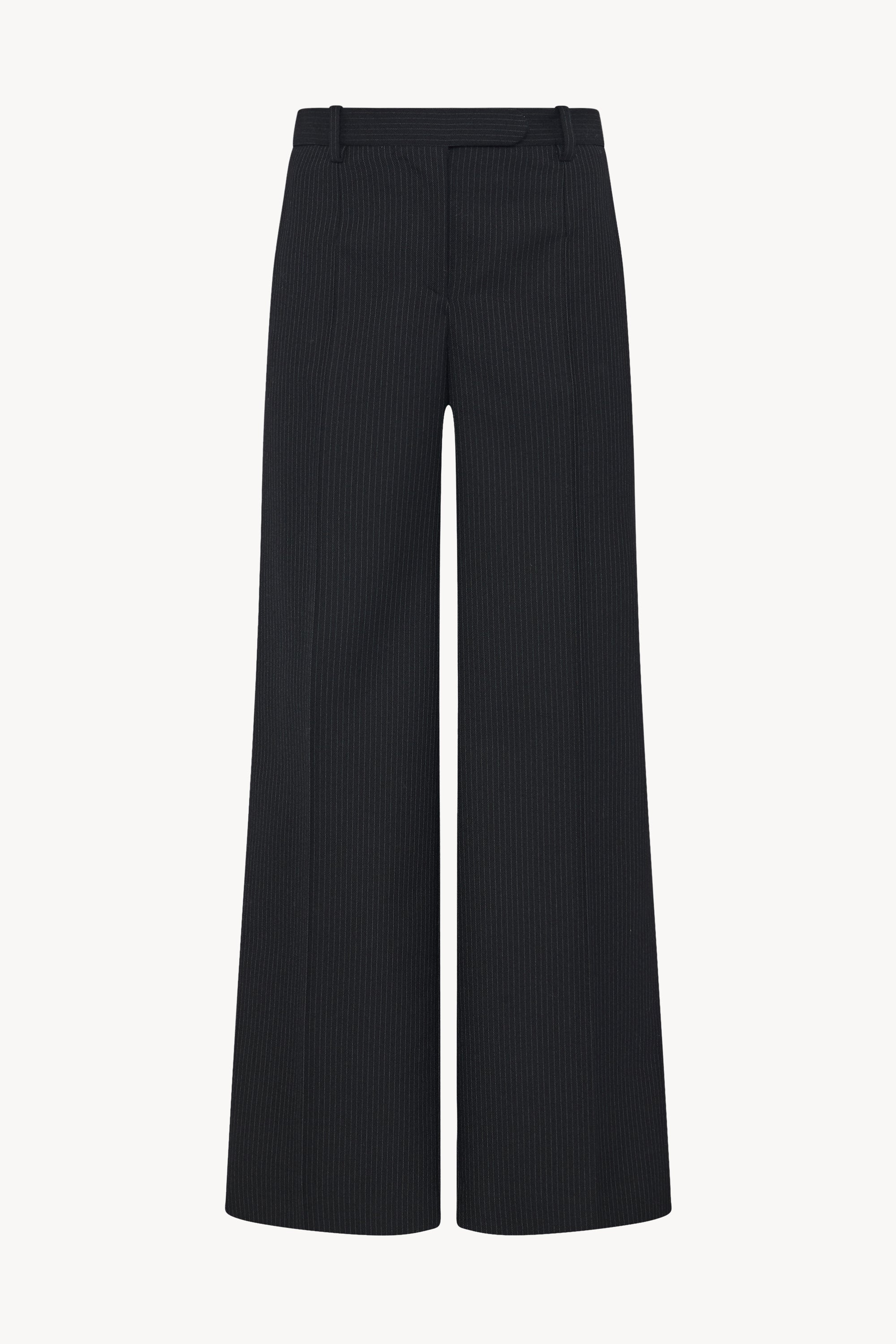 Banew Pant Black in Virgin Wool – The Row