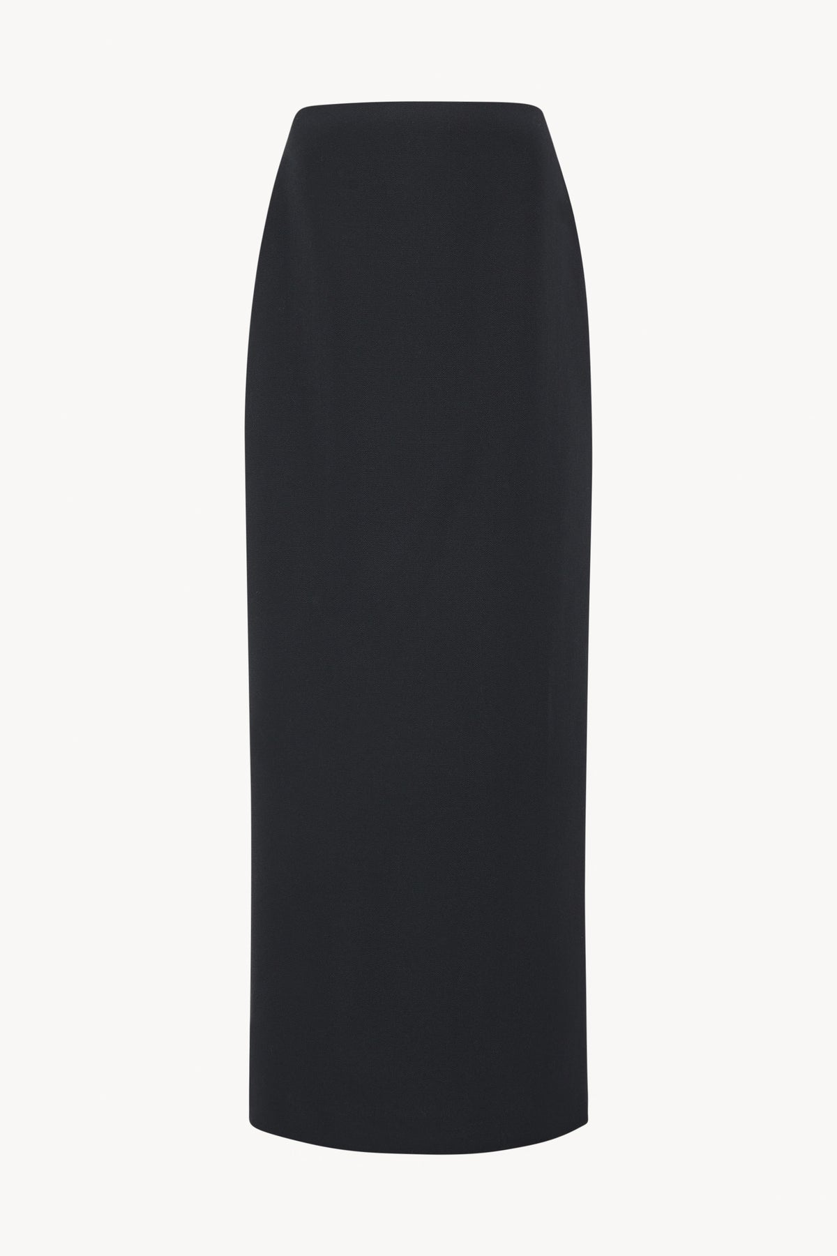 Bartelle Skirt Black in Wool and Mohair – The Row