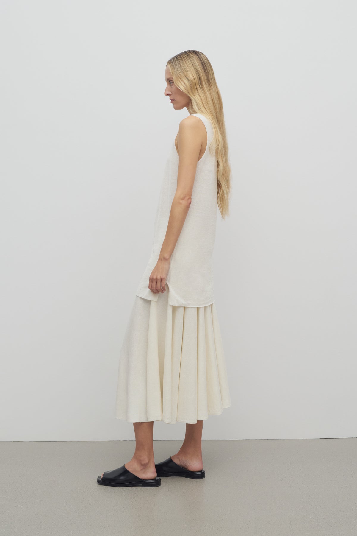 Jaliah Skirt in Cotton and Linen