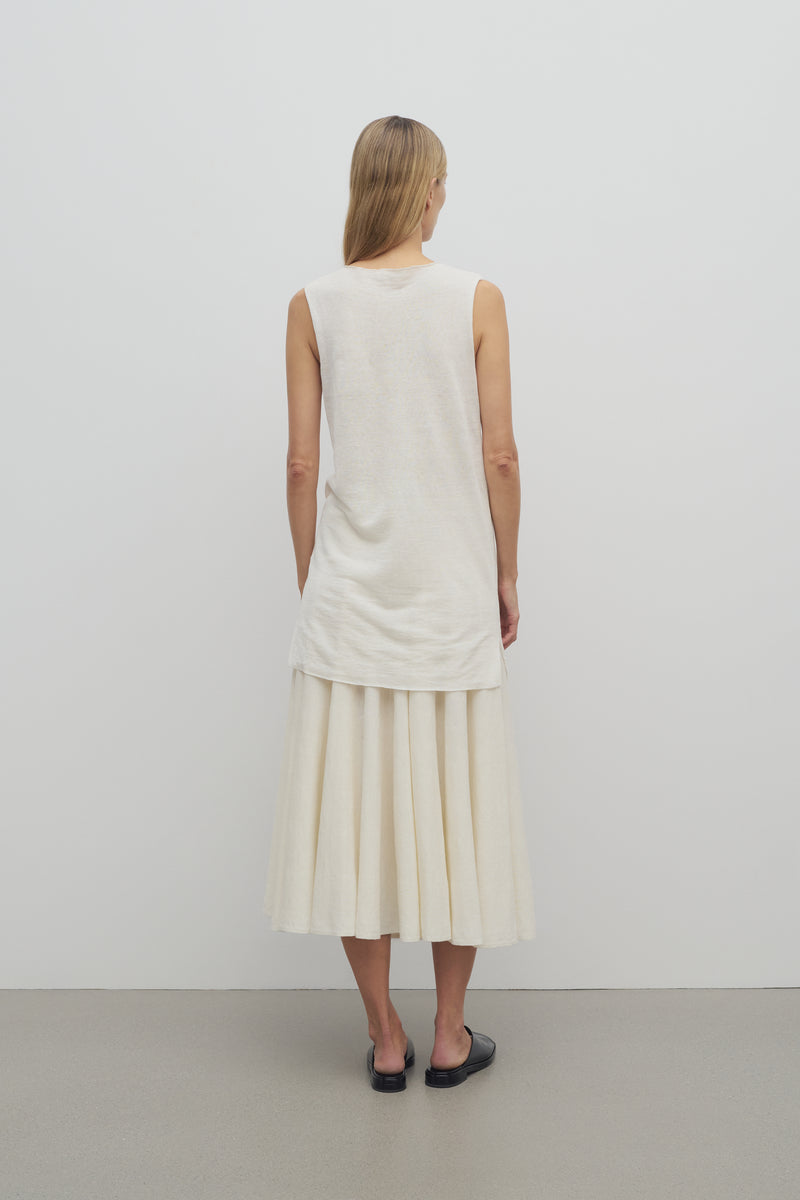 Jaliah Skirt in Cotton and Linen