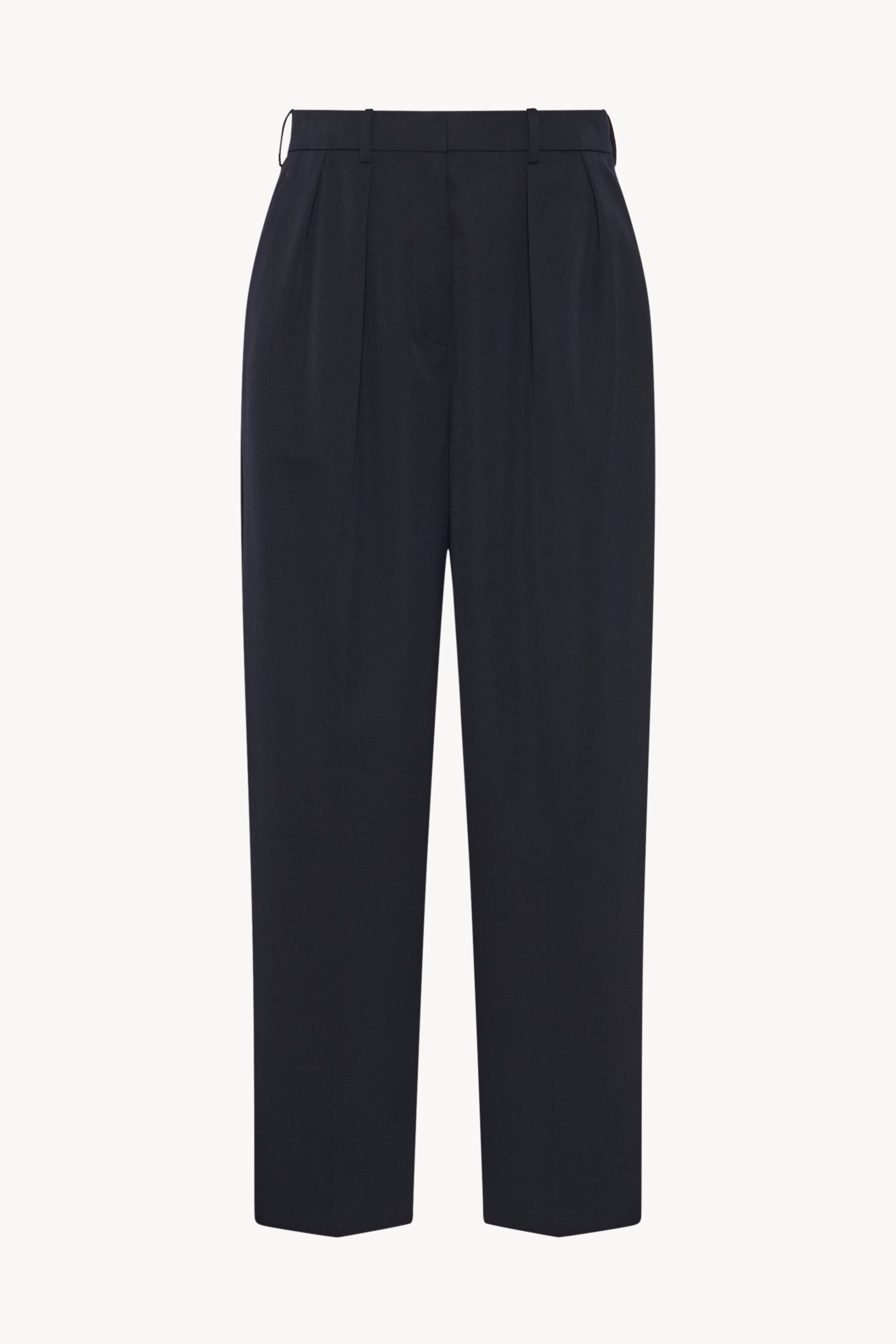 Corby Pant Blue in Wool – The Row