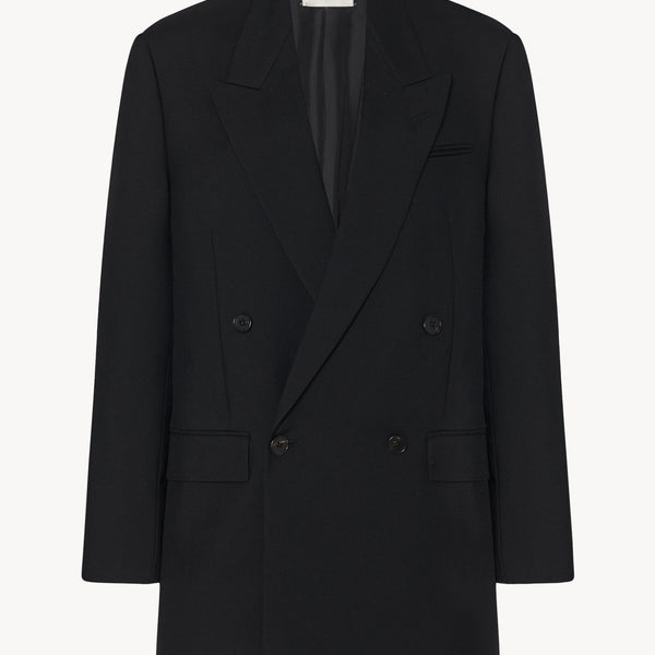 The Row Myriam Double-breasted Wool Blazer - ShopStyle