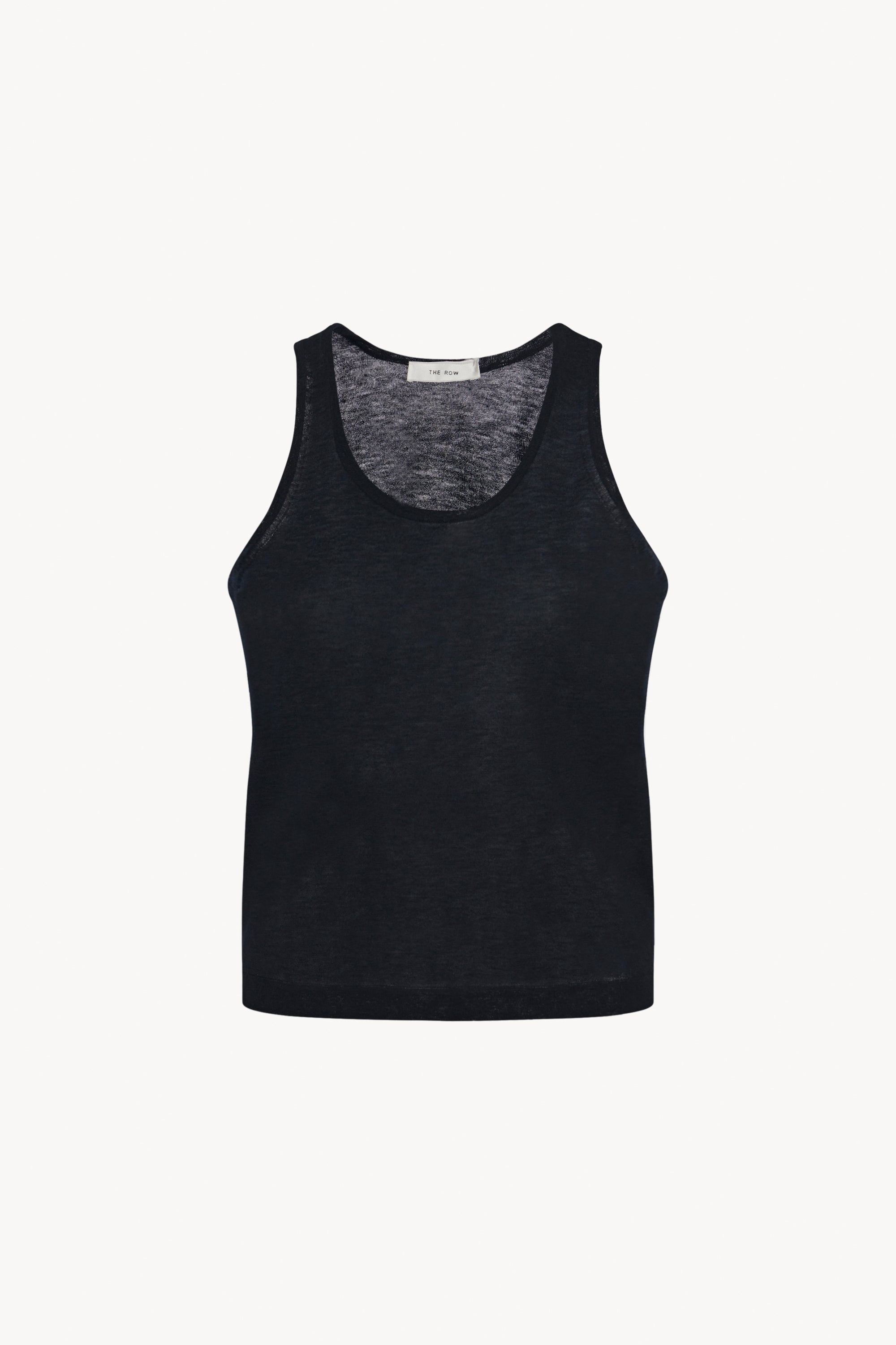 Formosa Tank Blue in Cotton and Cashmere – The Row