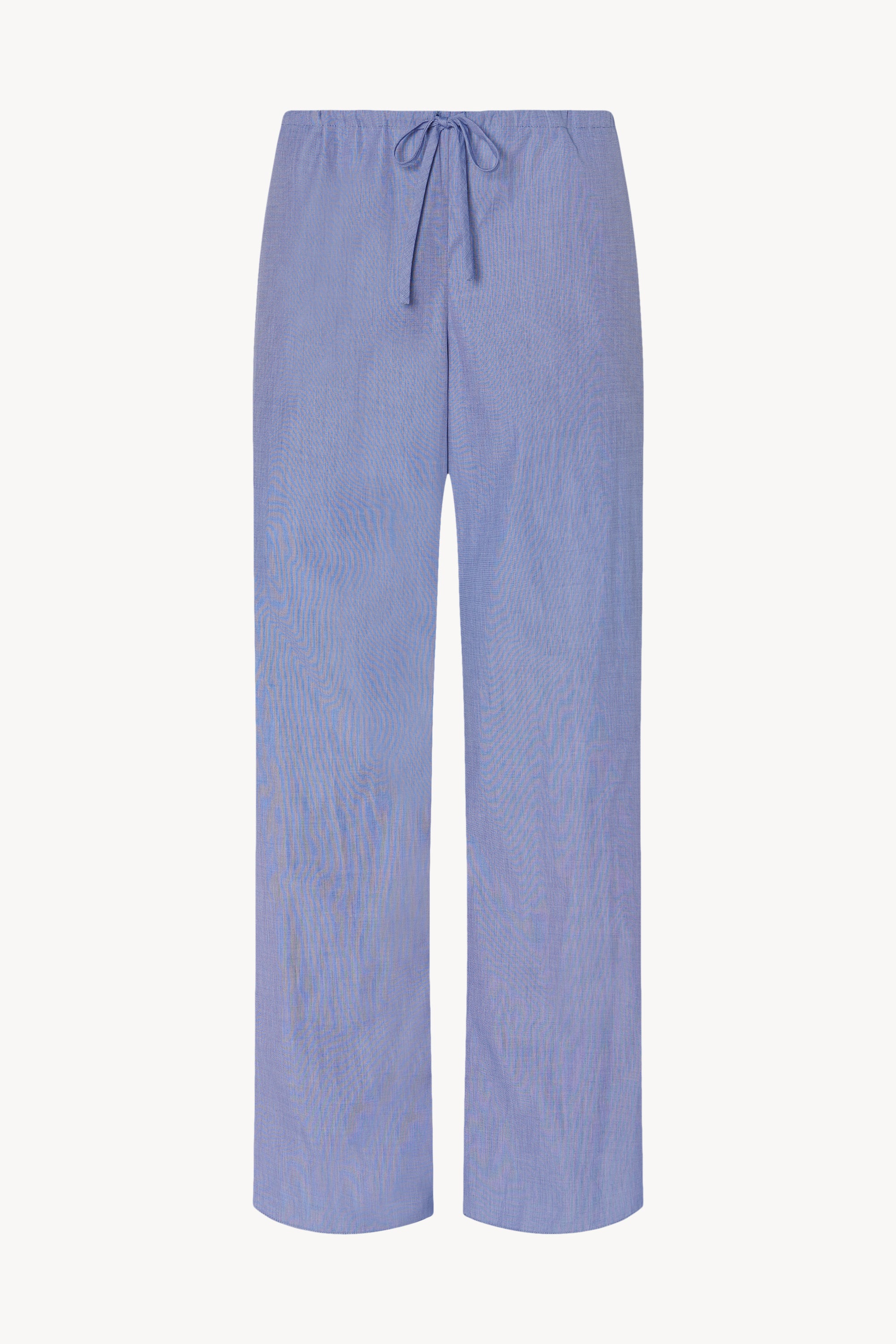 Jugi Pant Blue in Cotton – The Row