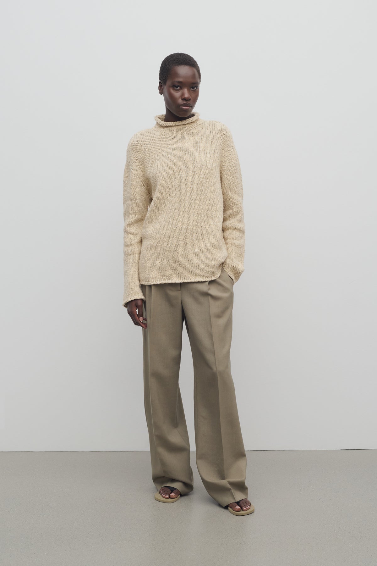 Bogat Pant in Wool and Mohair