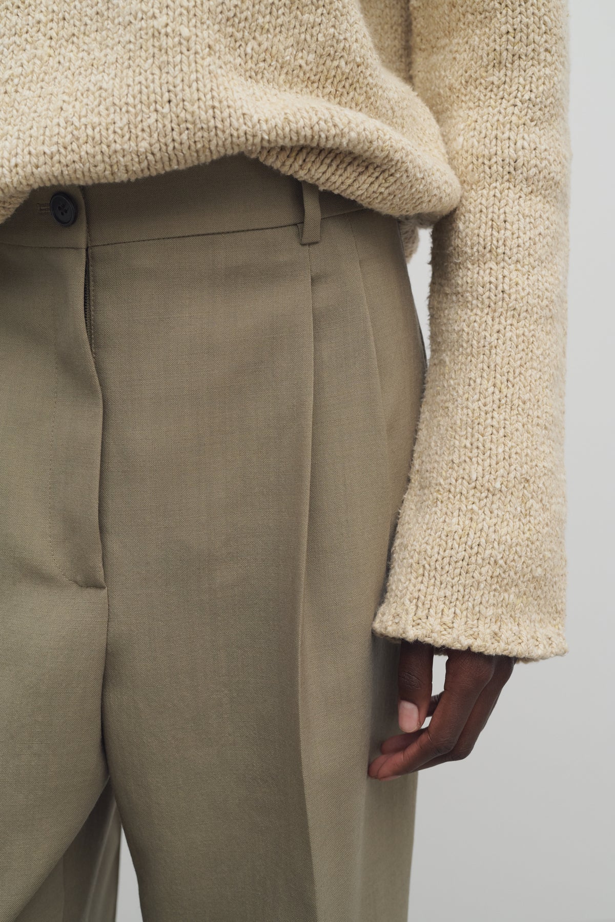 Bogat Pant in Wool and Mohair