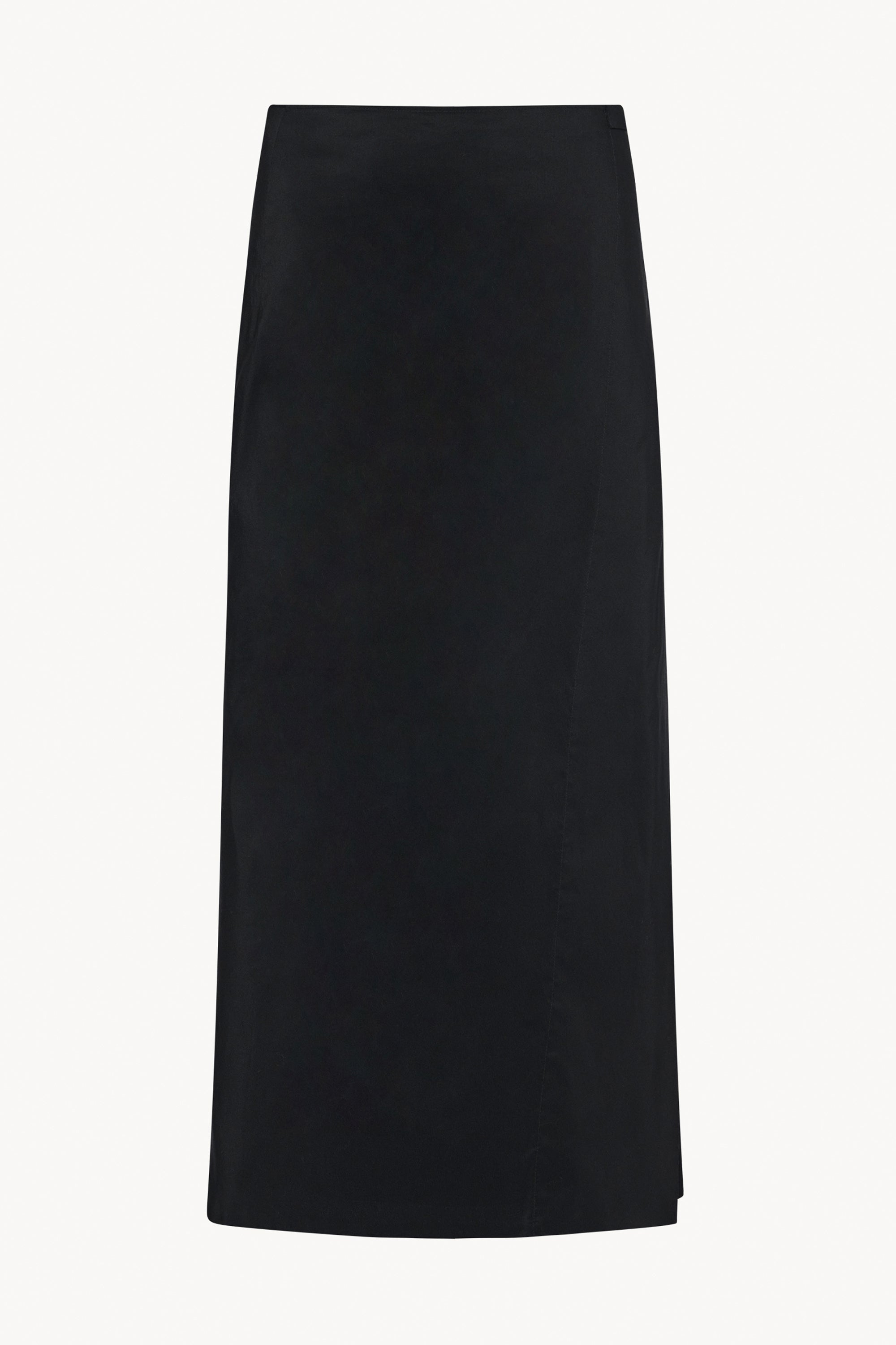 Voice Skirt Black in Cotton and Polyester – The Row